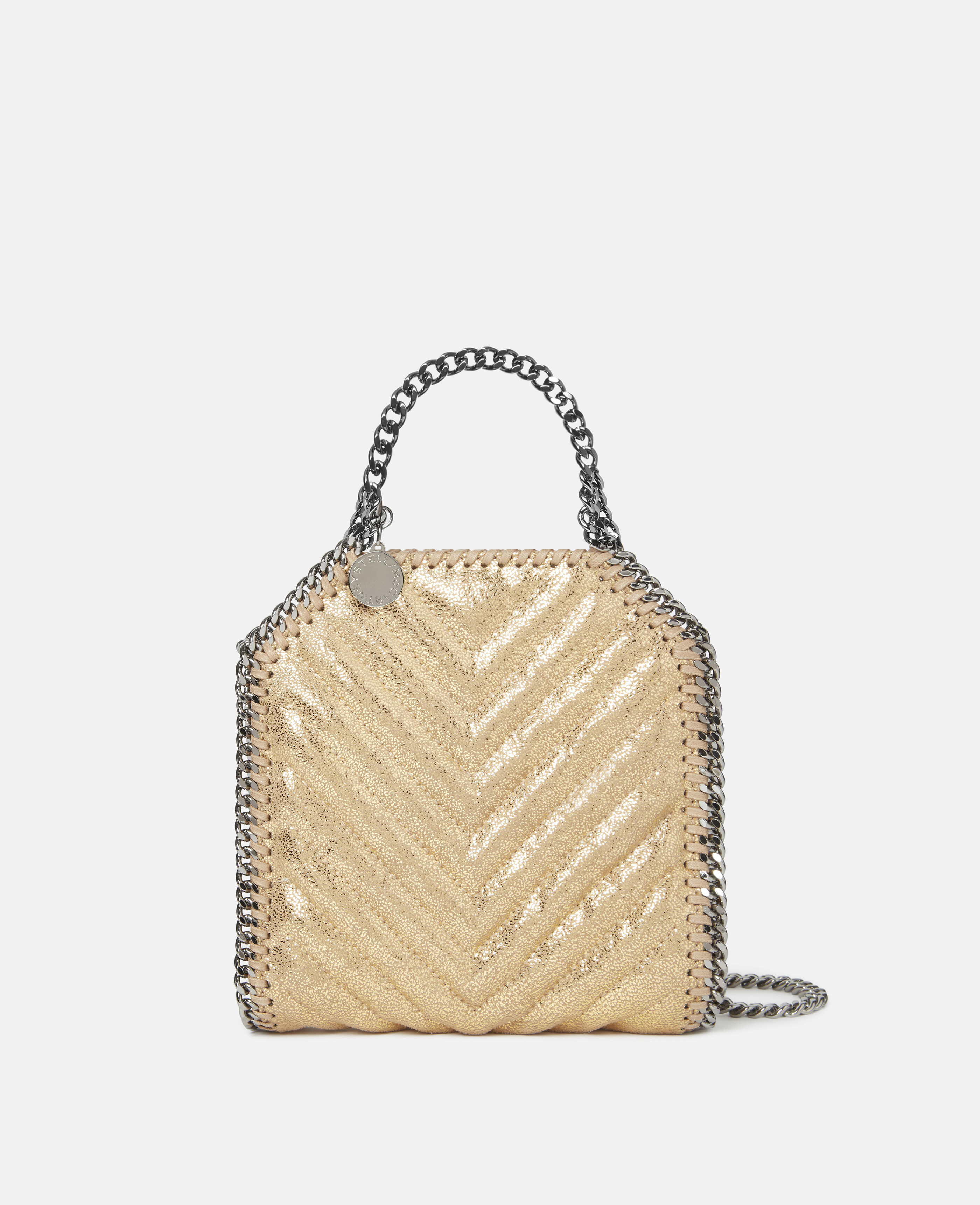 Gold stella mccartney bag Clearance