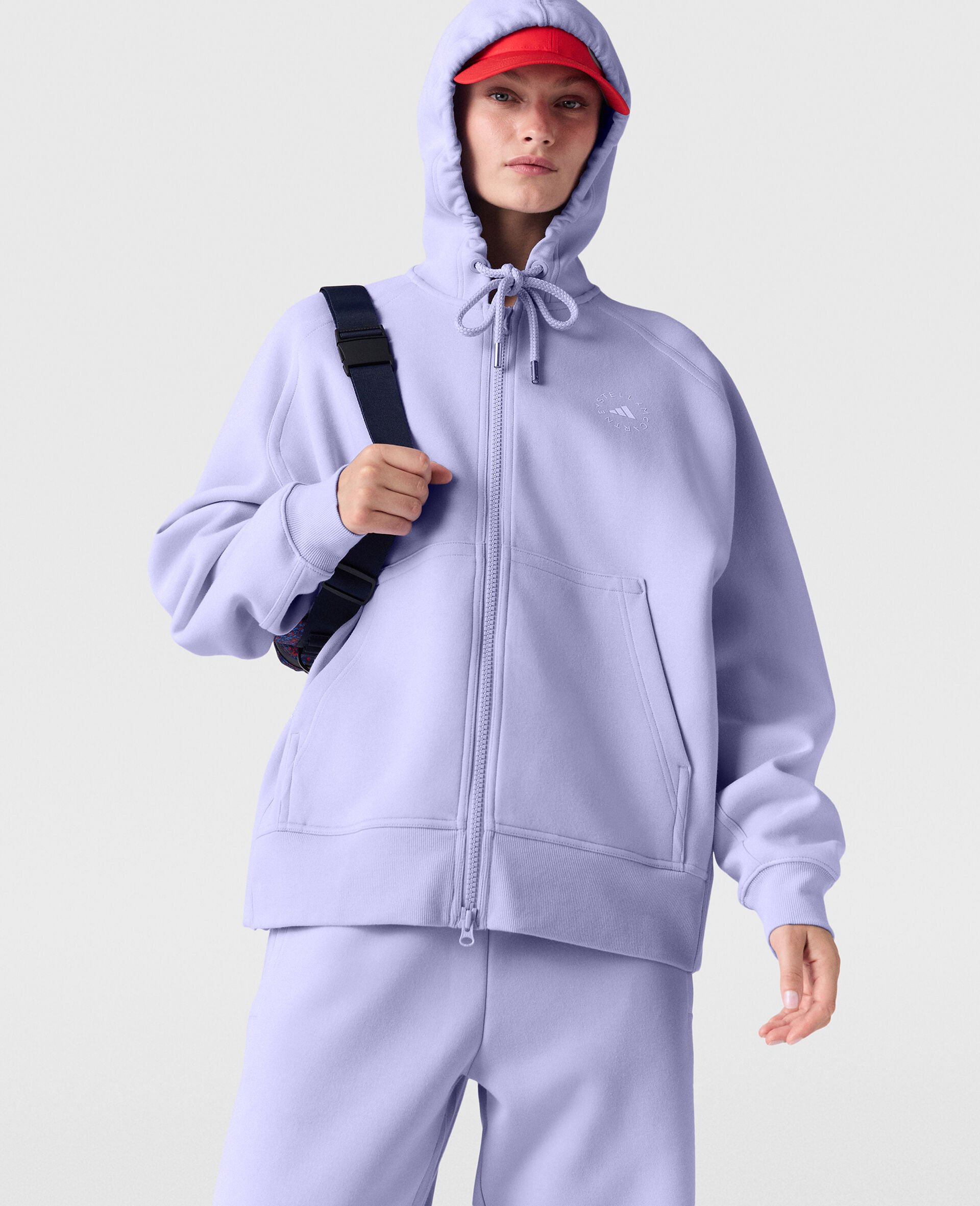 TrueLife全拉链连帽卫衣-Purple-model TrueLife全拉链连帽卫衣-Purple-model