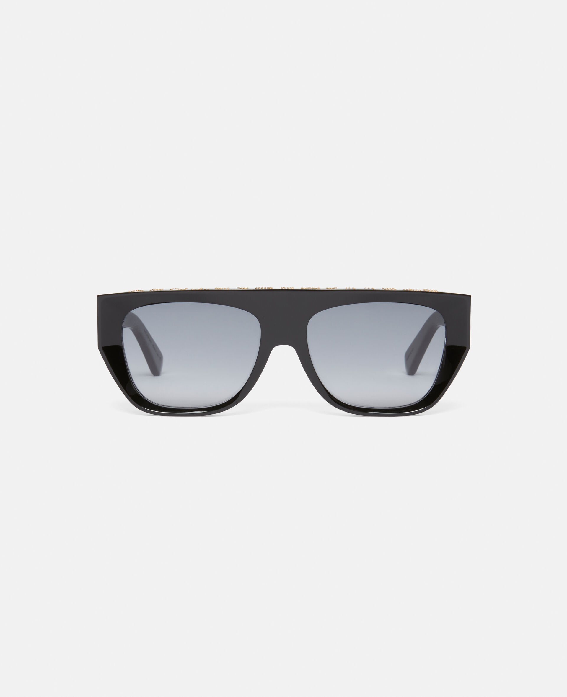 Geometric Logo Sunglasses-Black-large image number 0