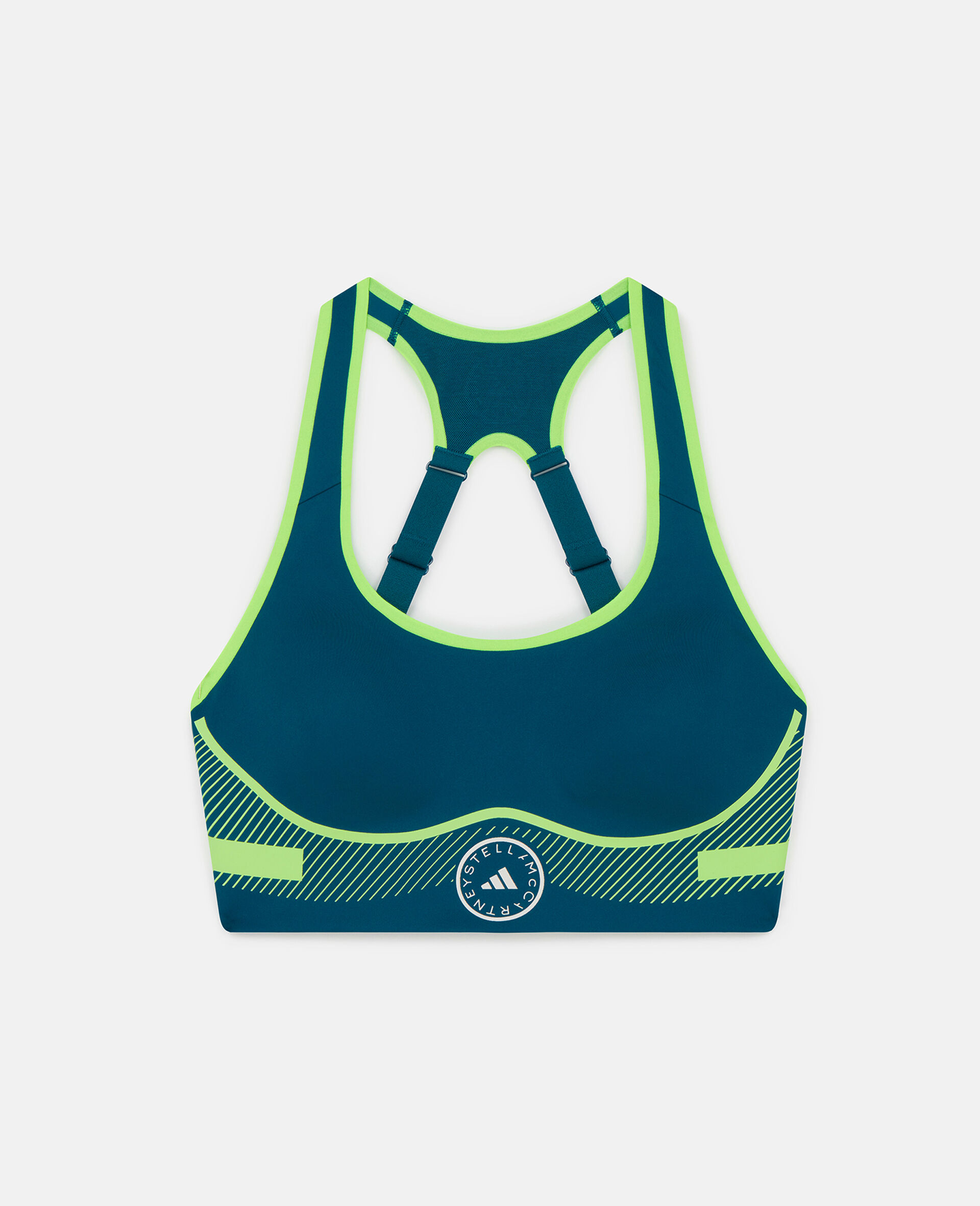 TruePace High Impact Sports Bra-Blue-large image number 0