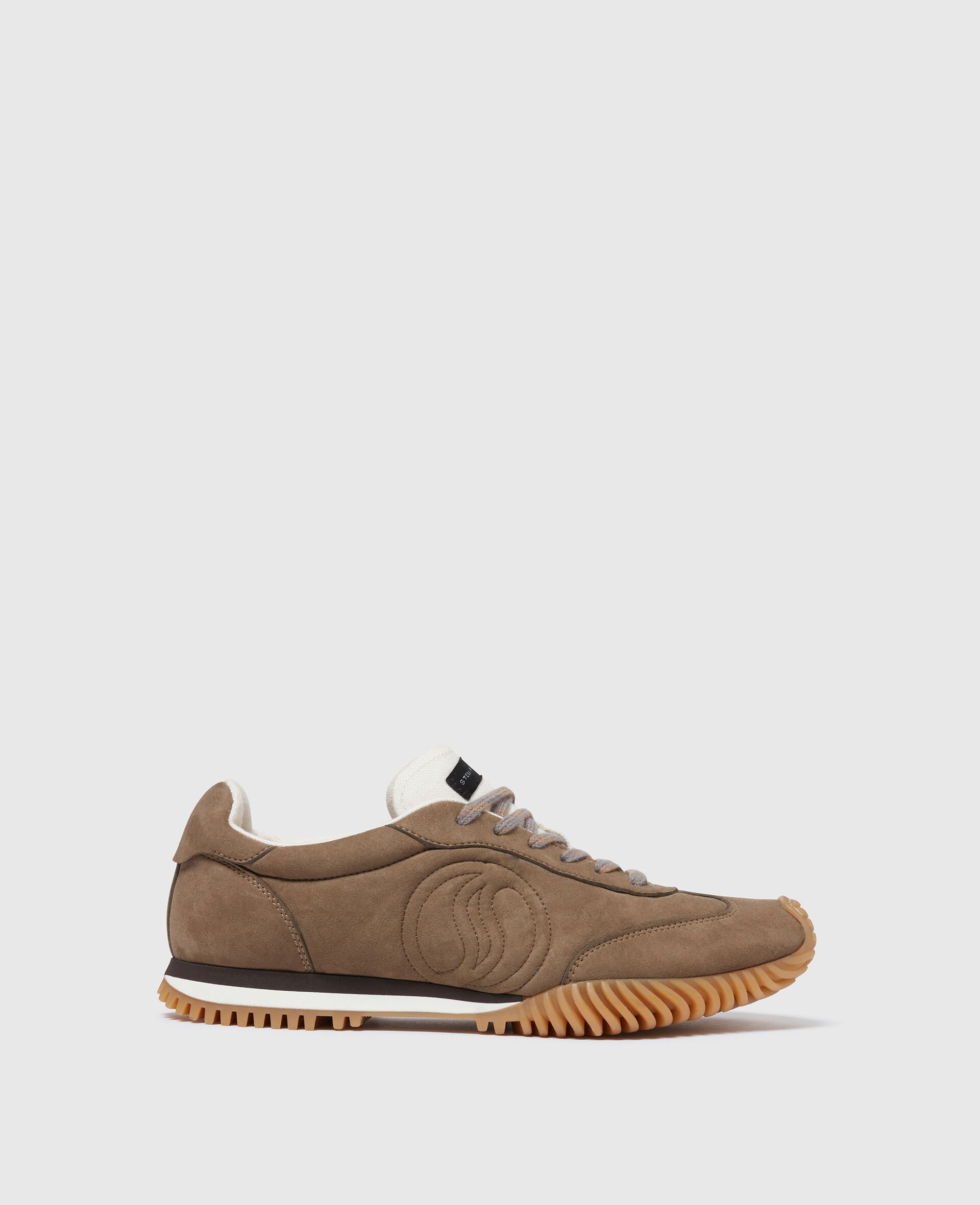 S-Wave Sport Panelled Sneakers-Brown-large image number 0