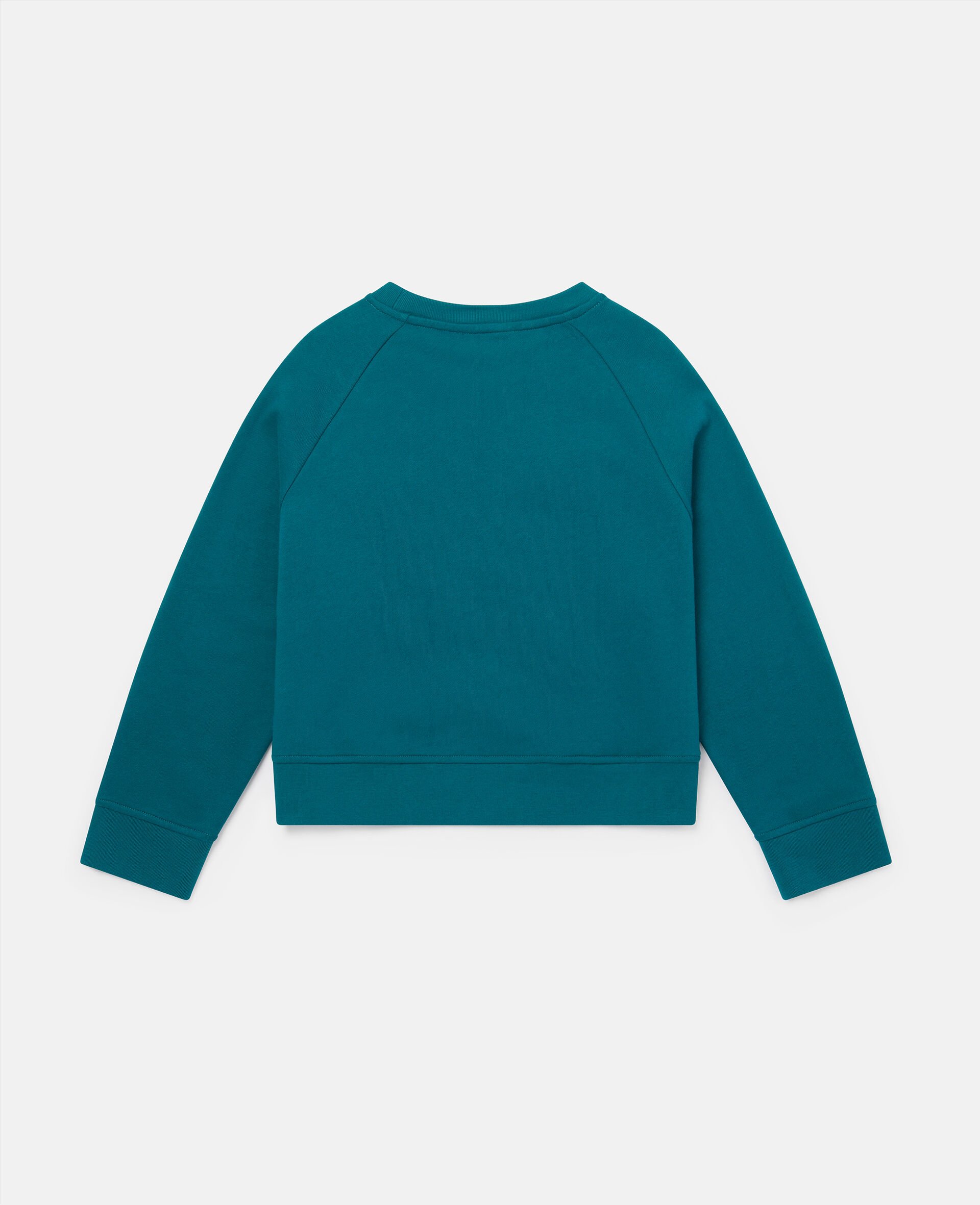 Logo Flower Garland Sweatshirt-Blue-large Logo Flower Garland Sweatshirt-Blue-large image number 2