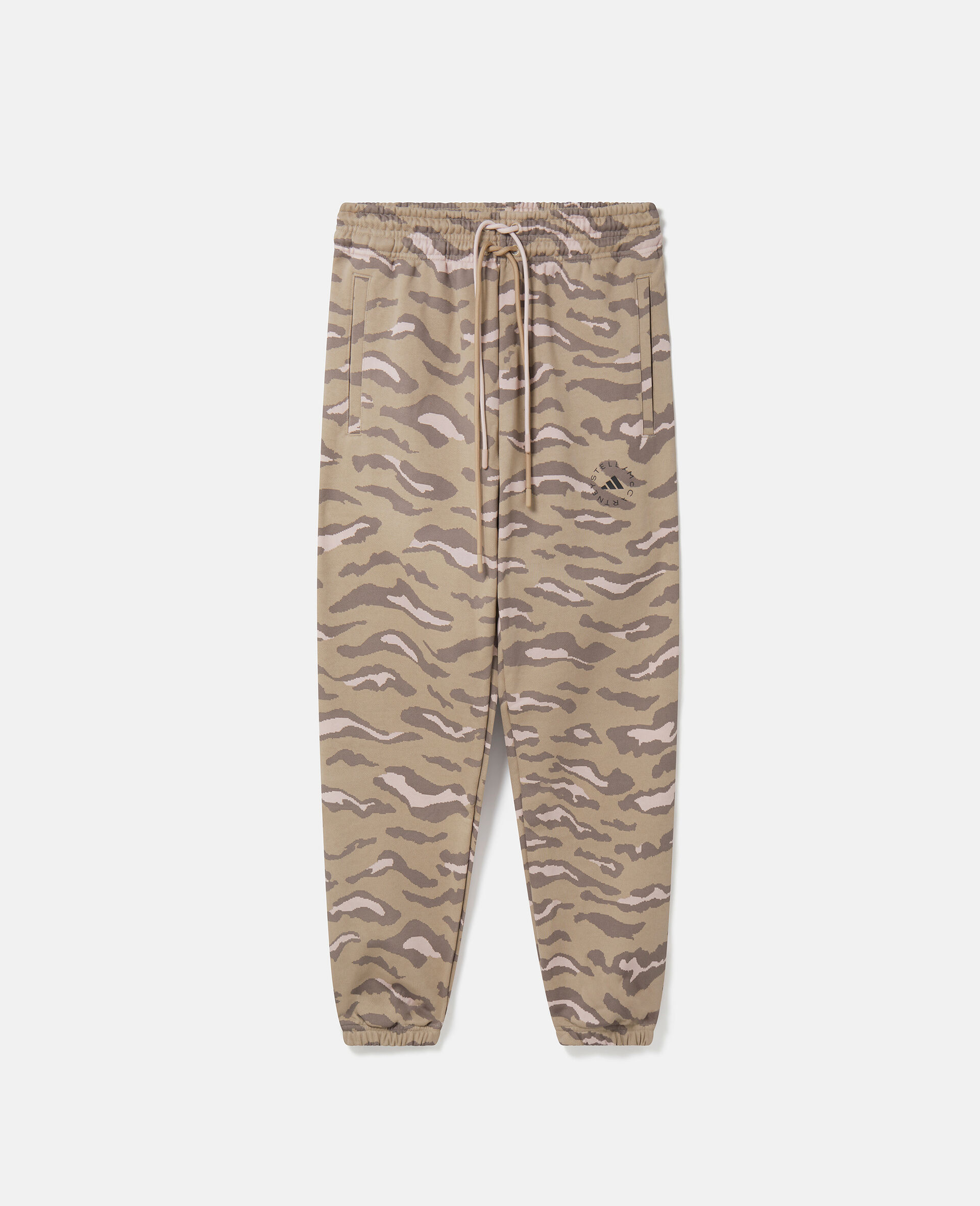 TrueCasuals Zebra Print Sweatpants-Multicolour-medium