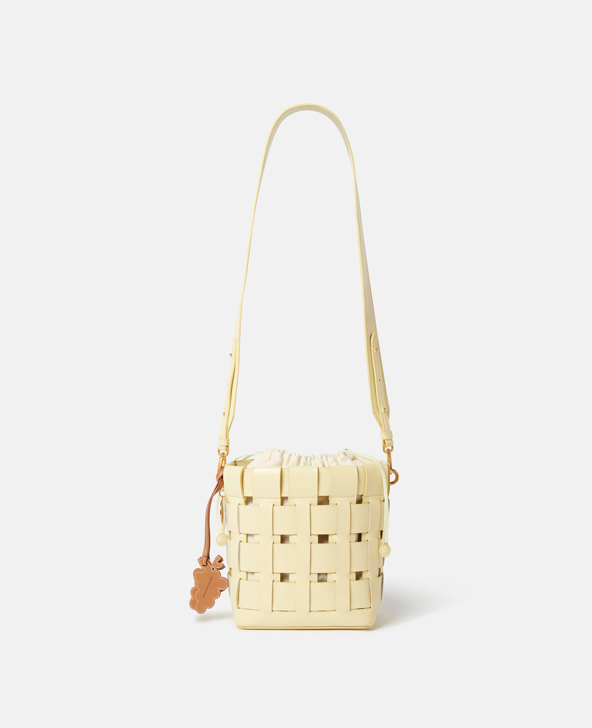 Frayme Veuve Clicquot Bucket Bag-Yellow-medium