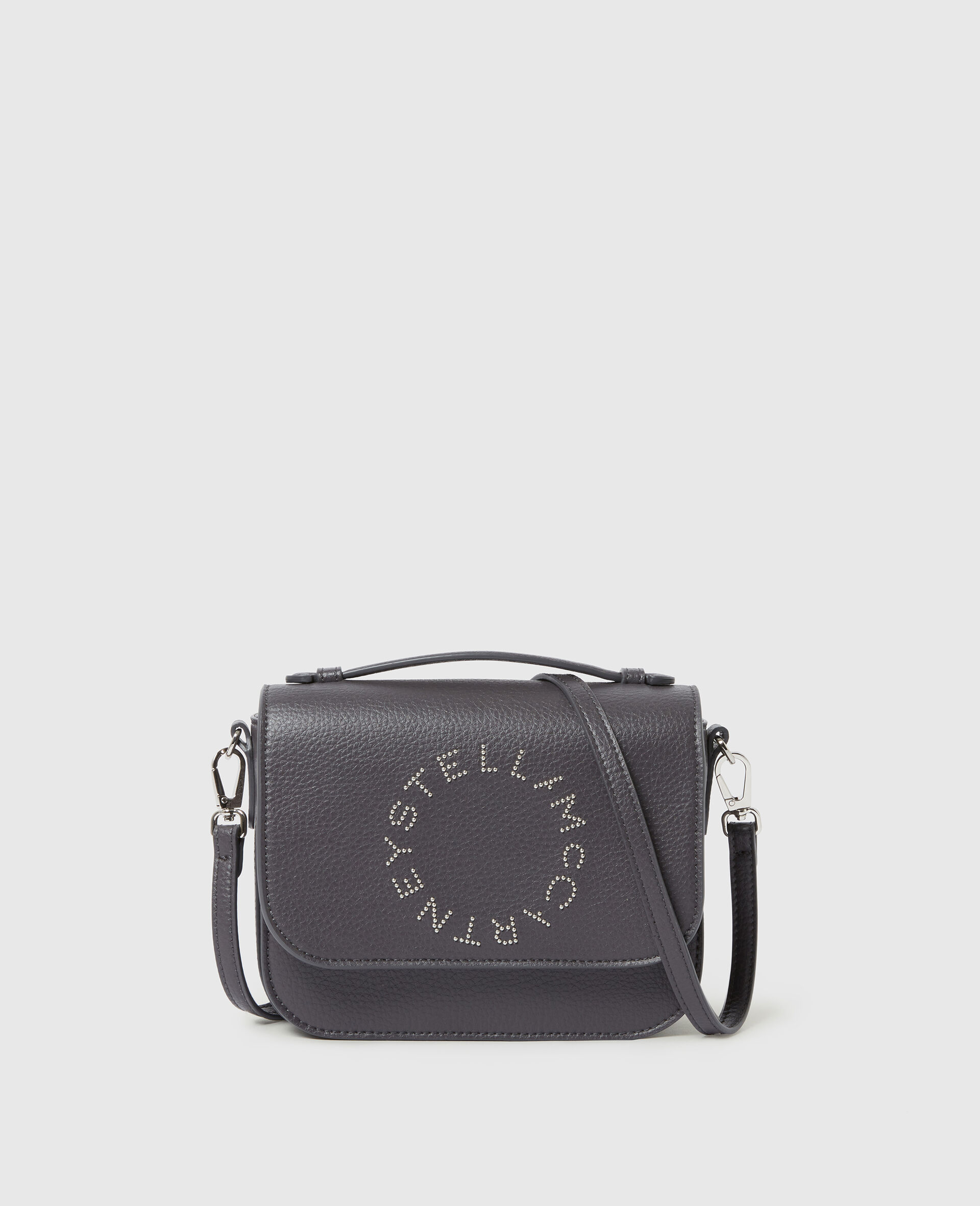Logo Messenger Crossbody Bag-Grey-large image number 0
