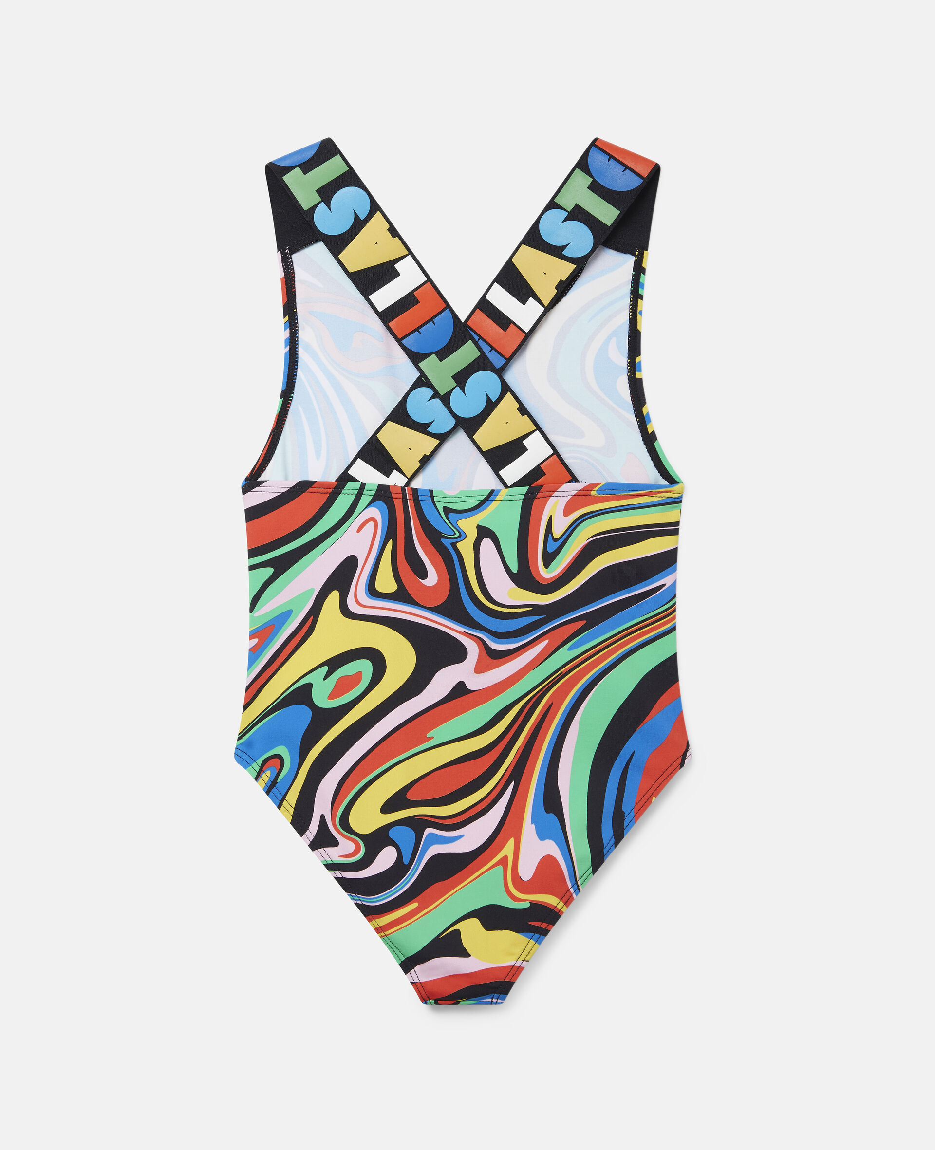 Marble Sport Swimsuit-Multicolour-large image number 3