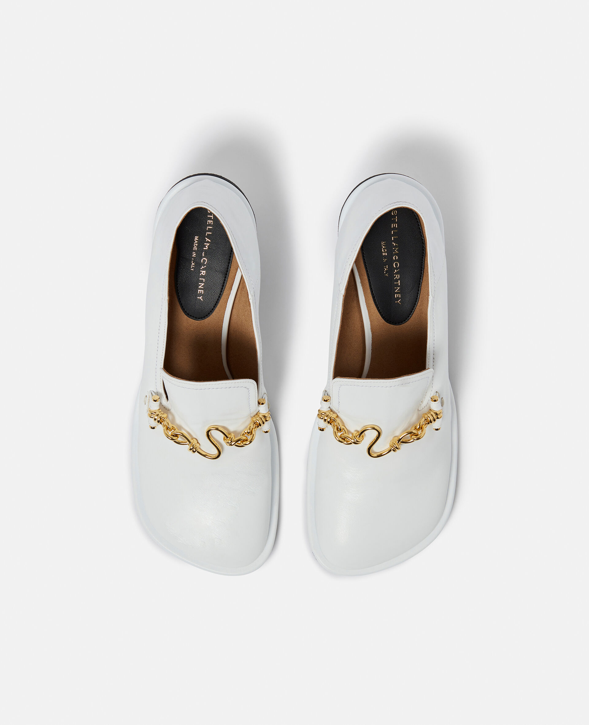 Ryder Cuban Heel Loafer-White-large image number 3