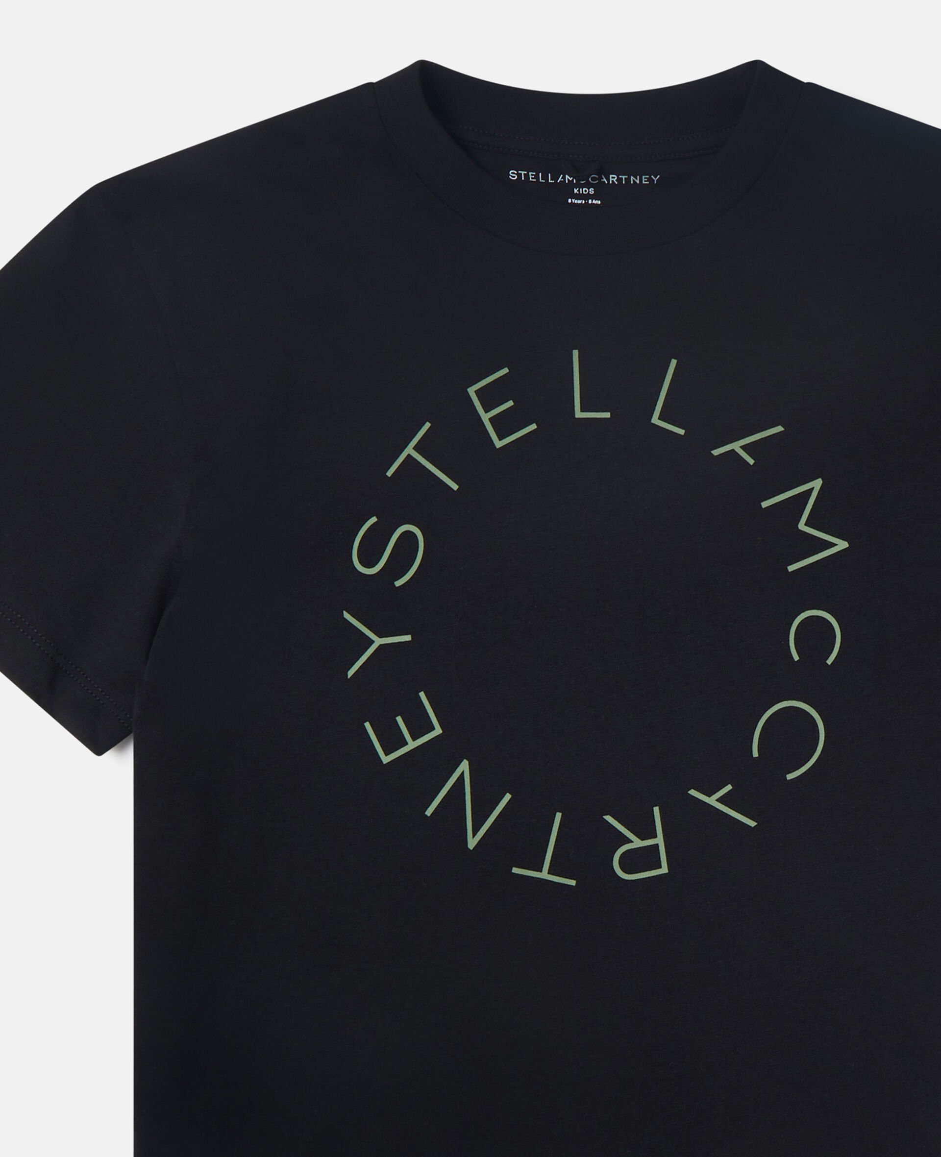 Kids Black Logo Graphic T Shirt Stella McCartney US Kids Black Logo Graphic T Shirt Stella McCartney US