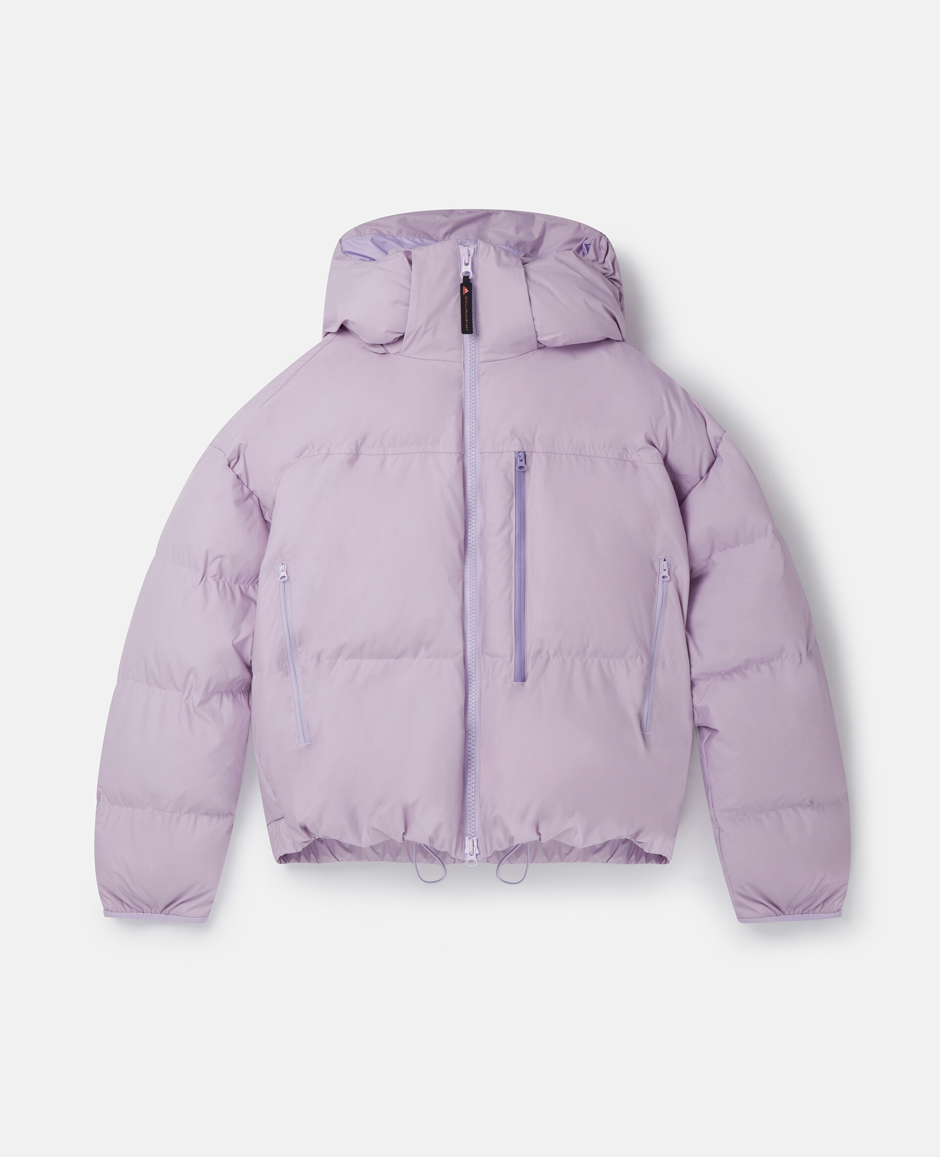 Short Padded Jacket-Purple-large image number 0
