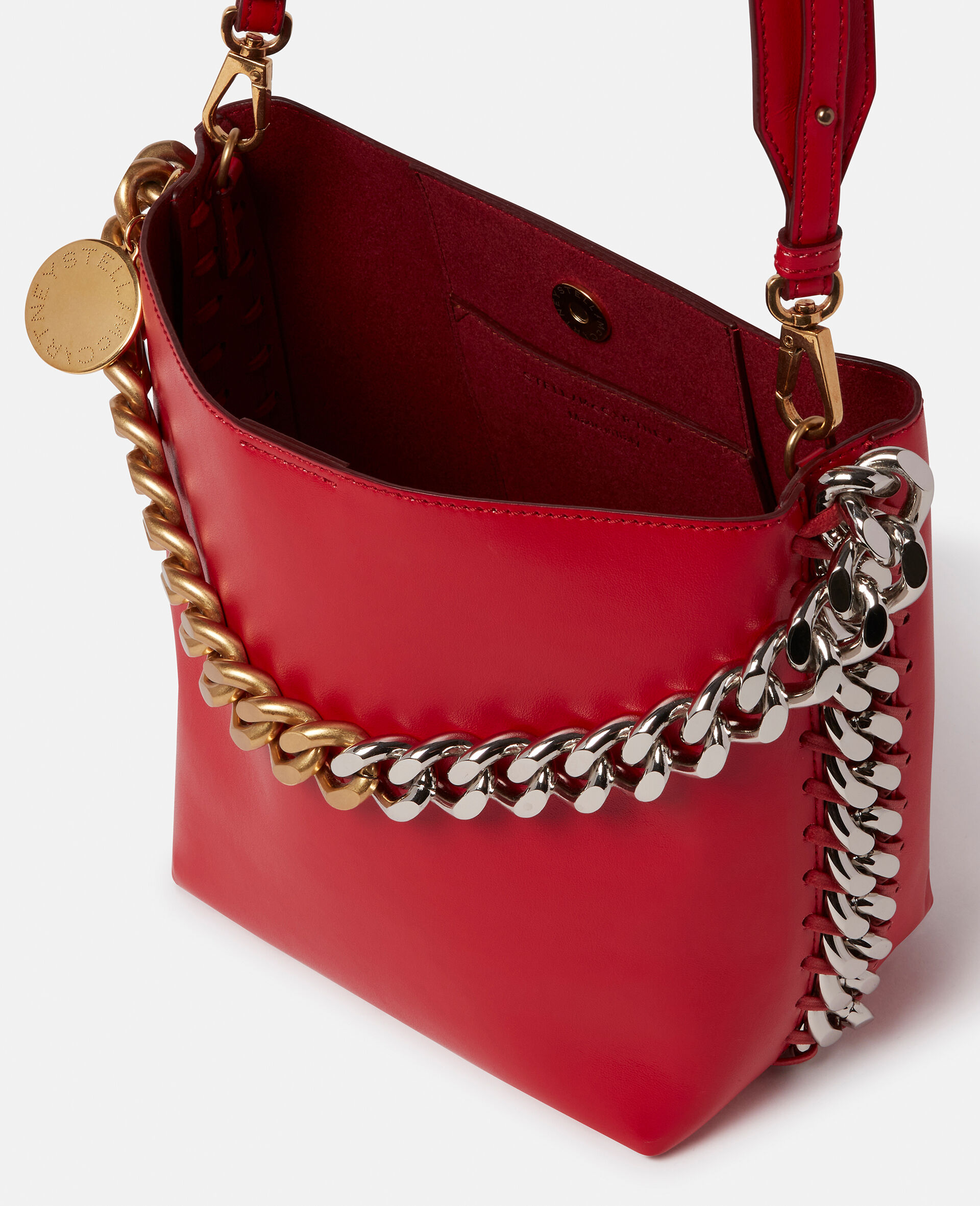 Borsa a secchiello Frayme-Blu-large image number 3