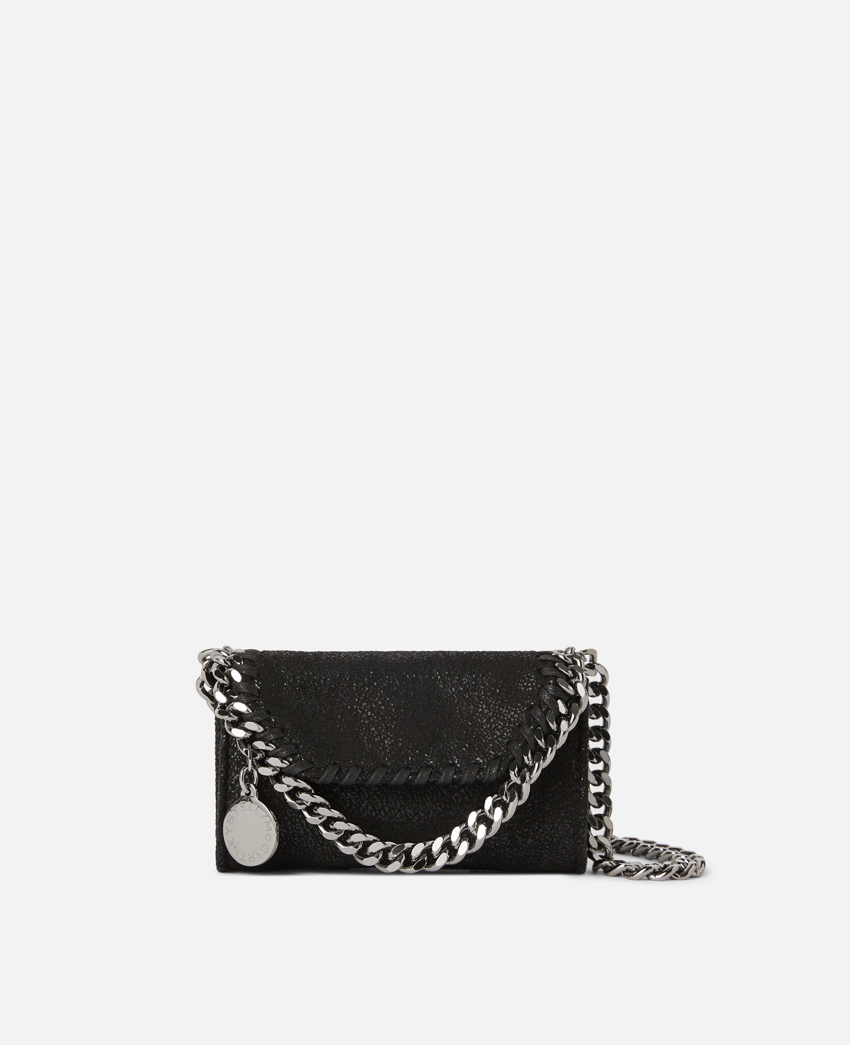 Women Black Falabella Micro Crossbody Bag Stella McCartney CY