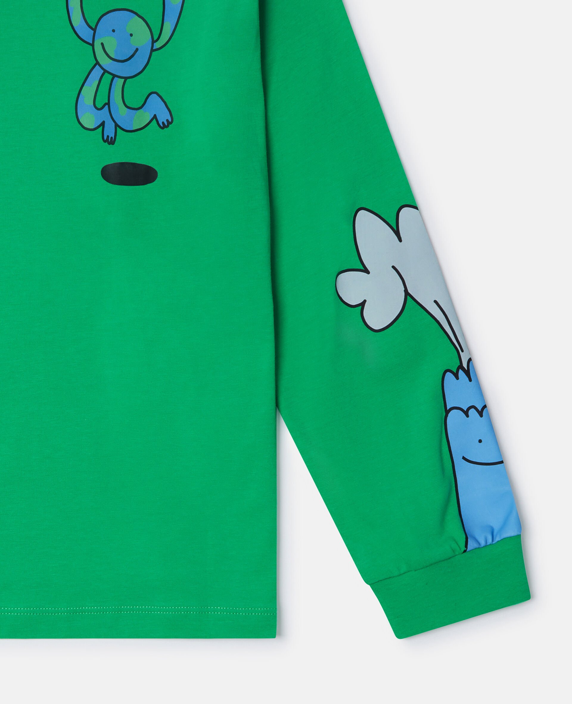 Earth Friends Graphic Long-Sleeve Top-Green-large Earth Friends Graphic Long-Sleeve Top-Green-large image number 3