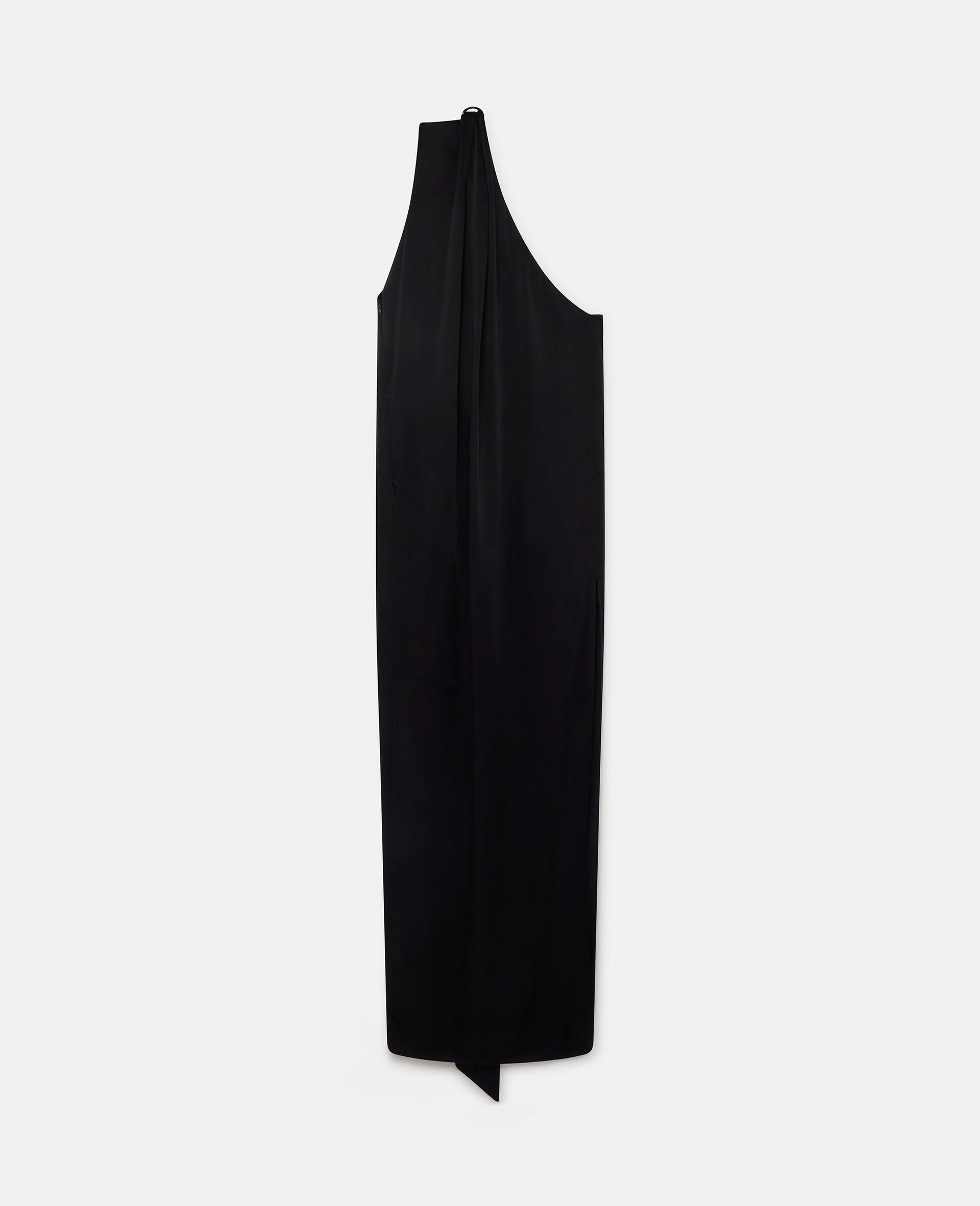 One-Shoulder Scarf Maxi Dress-Multicolour-large image number 0
