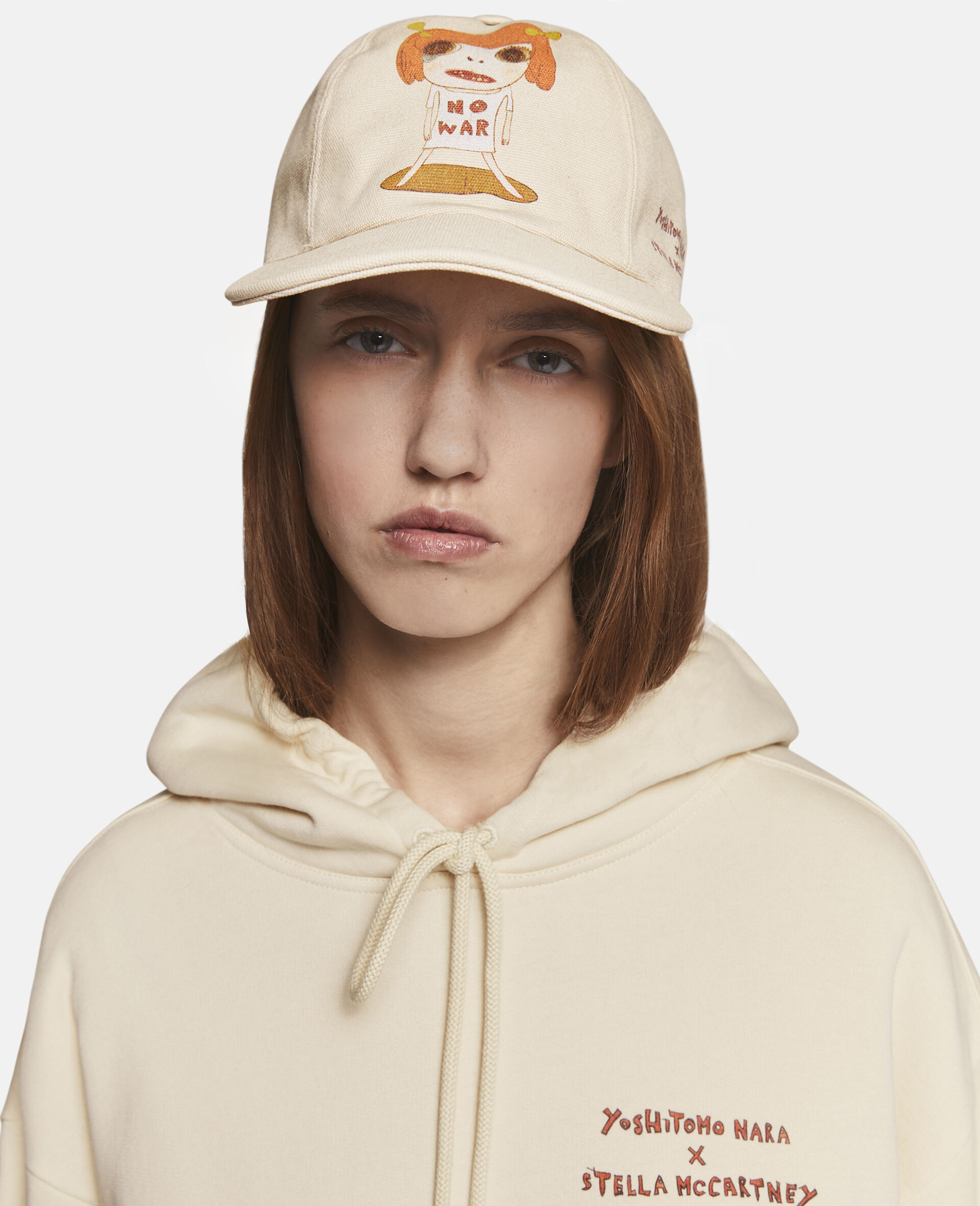 Sheep Print Baseball Cap-Black-large image number 3