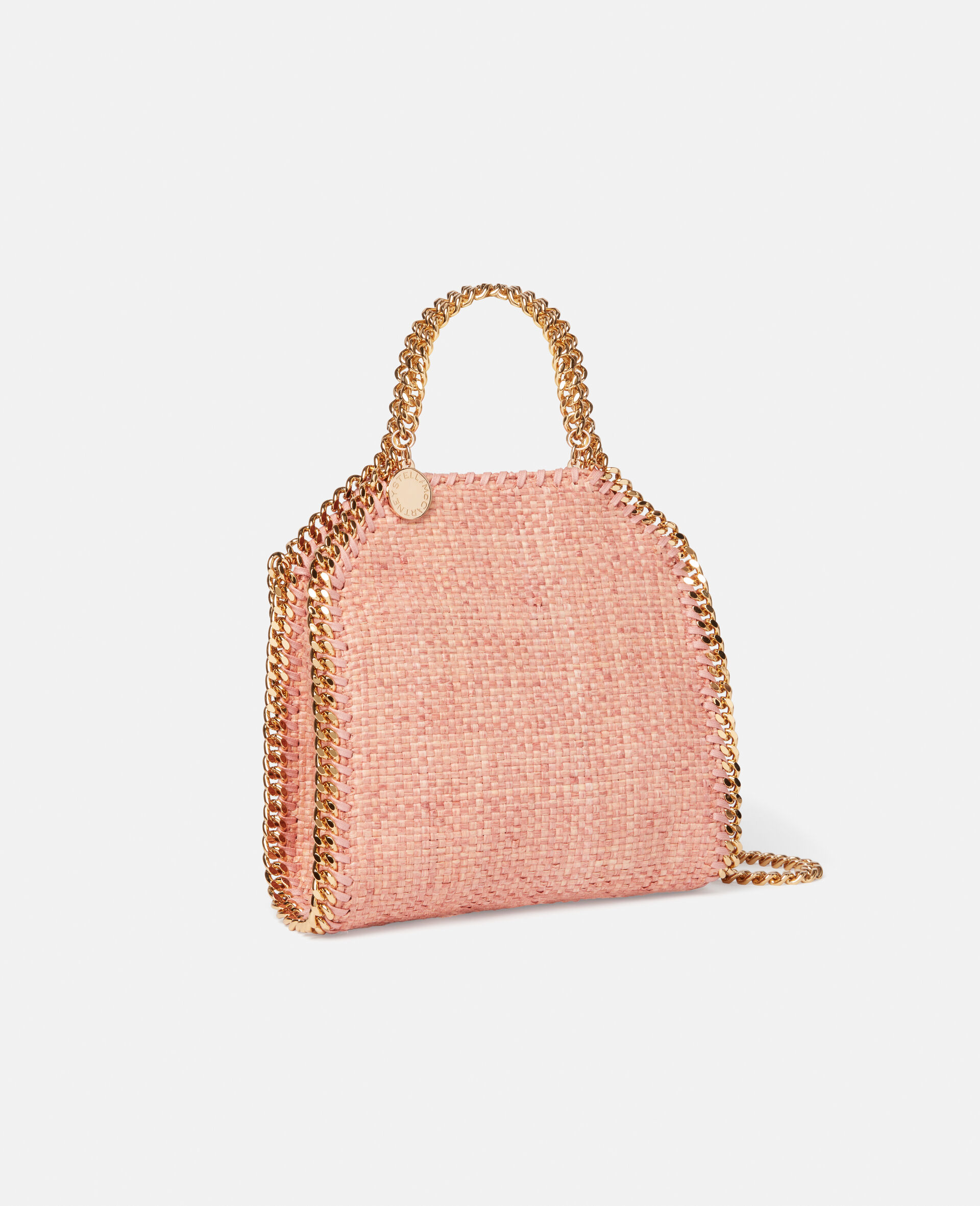 falabella raffia tote