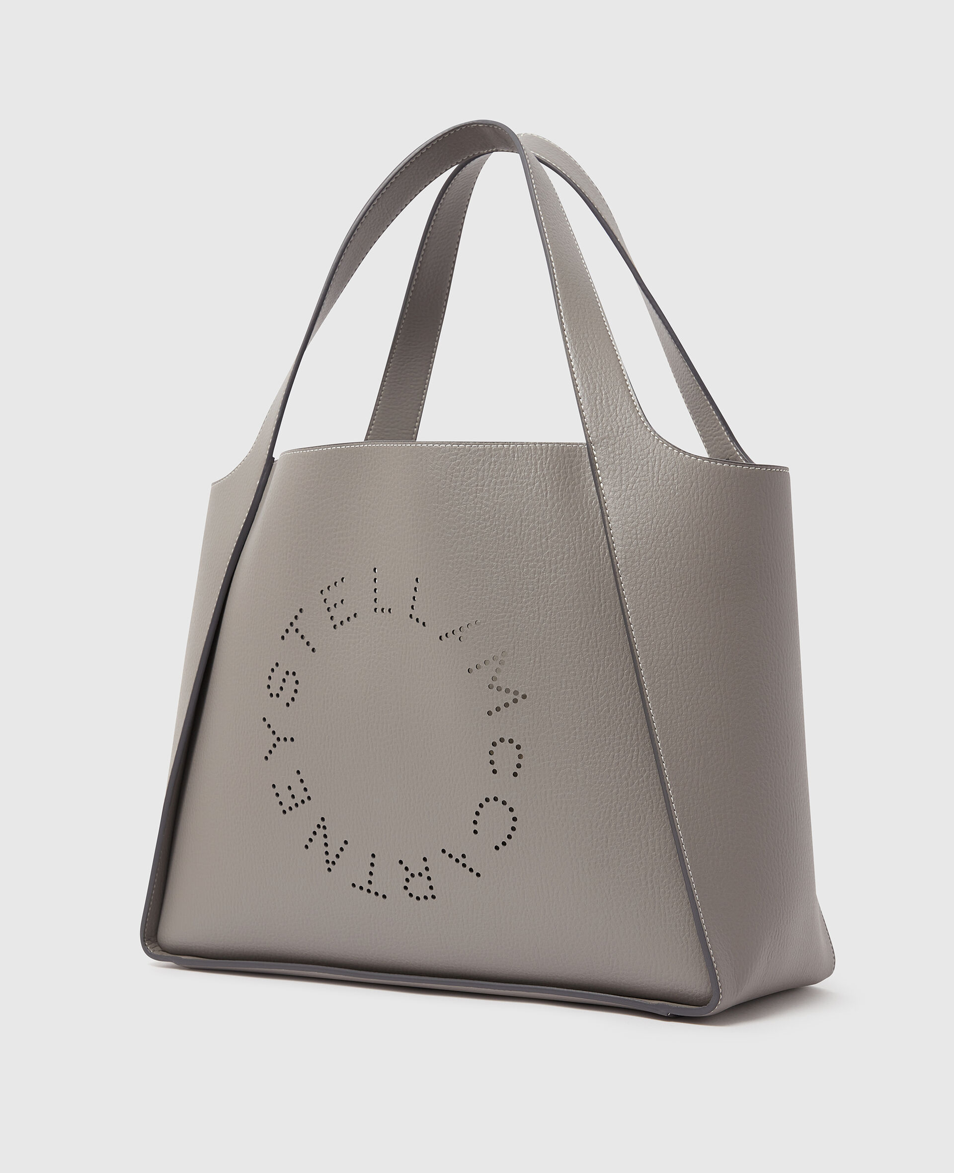 Logo Large Tote Bag-Grey-medium Logo Large Tote Bag-Grey-medium