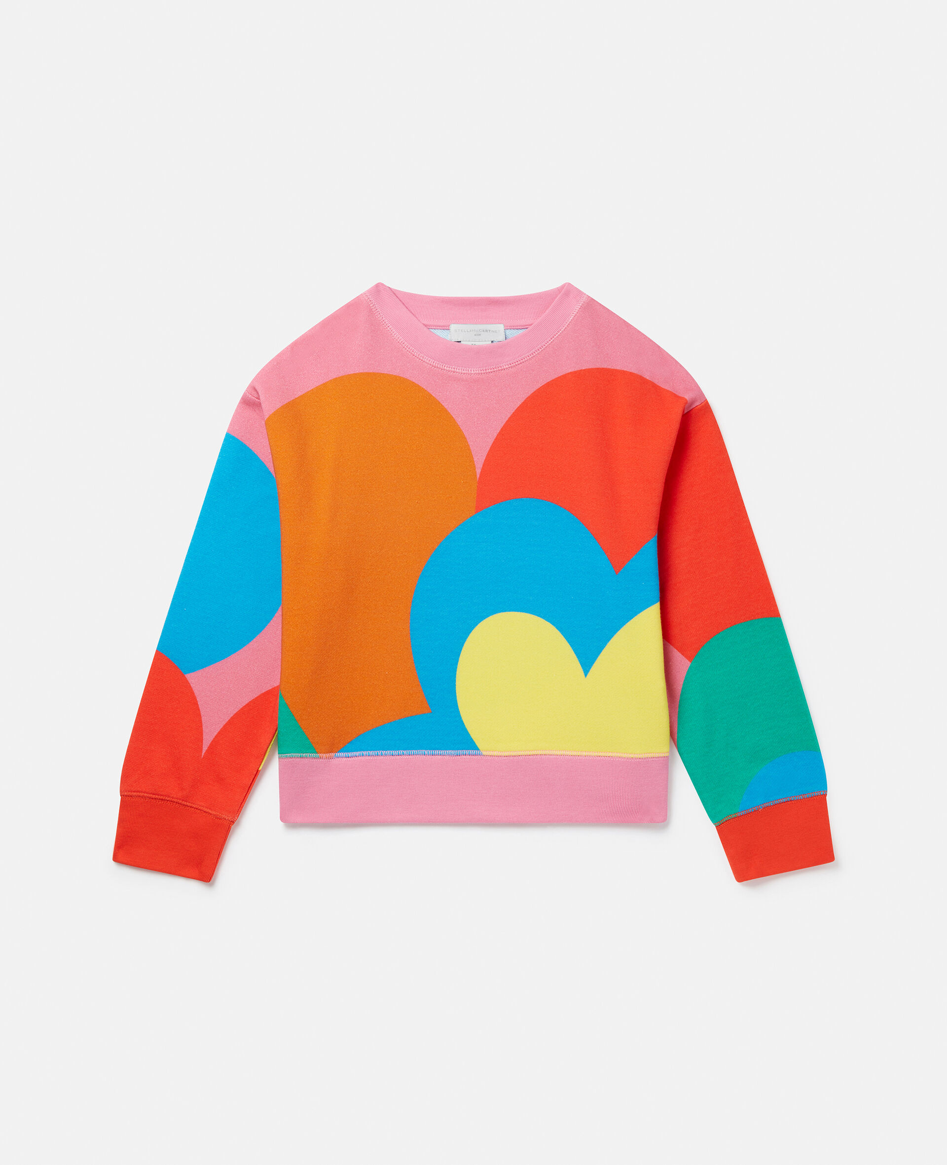 Love Graphic Sweatshirt-Multicolour-large image number 0