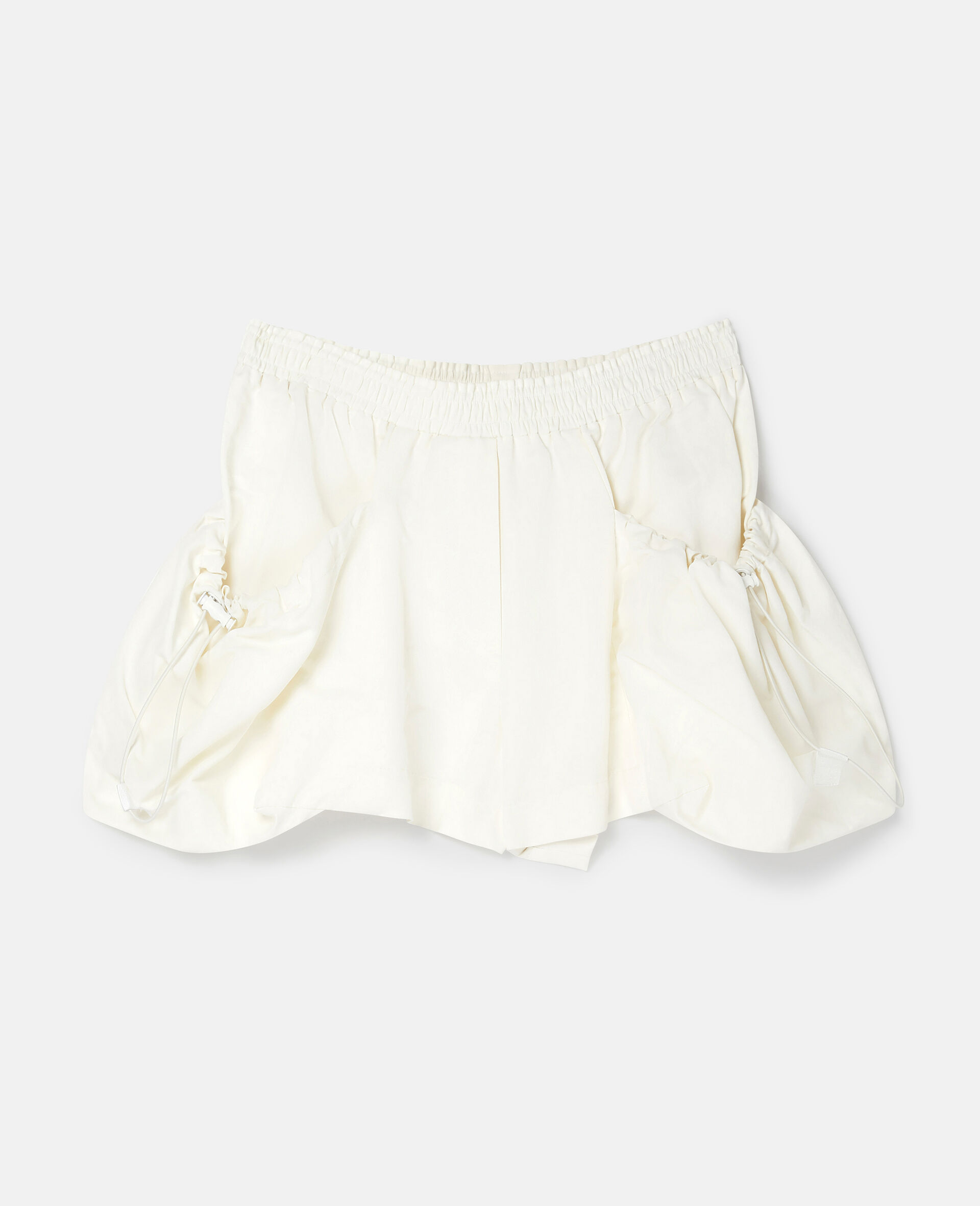Baggy Pocket Shorts-White-large