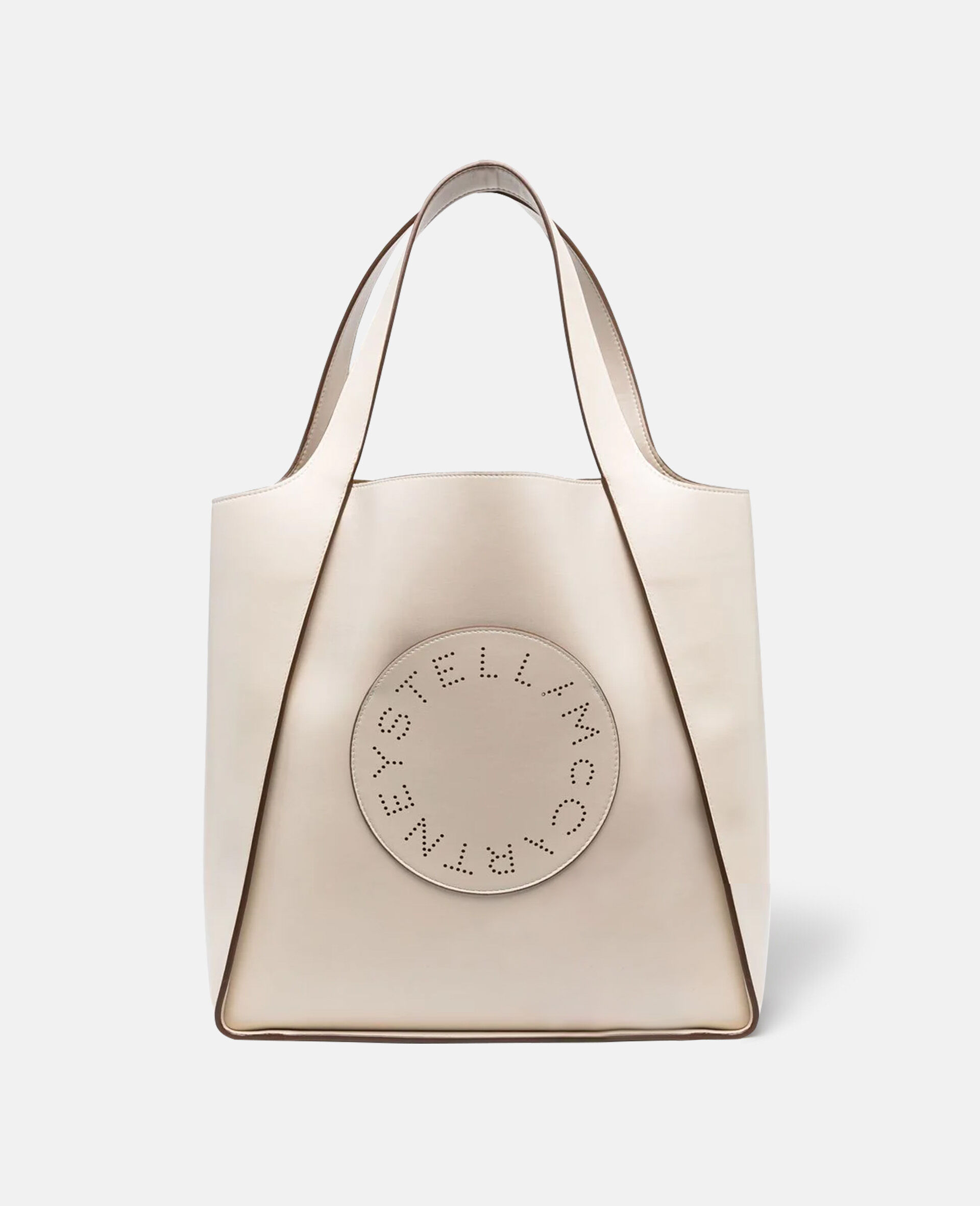 Stella Logo Square Tote Bag-White-medium