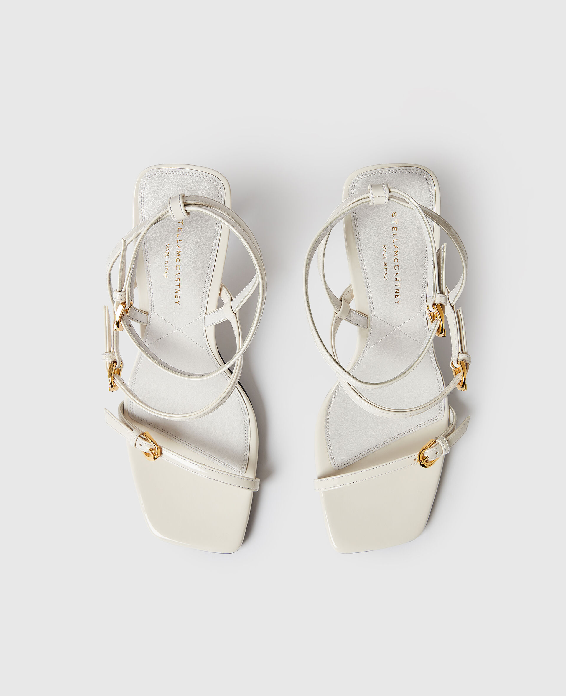 Elsa Sandalen aus Lackleder mit Absatz-Schwarz-large image number 3