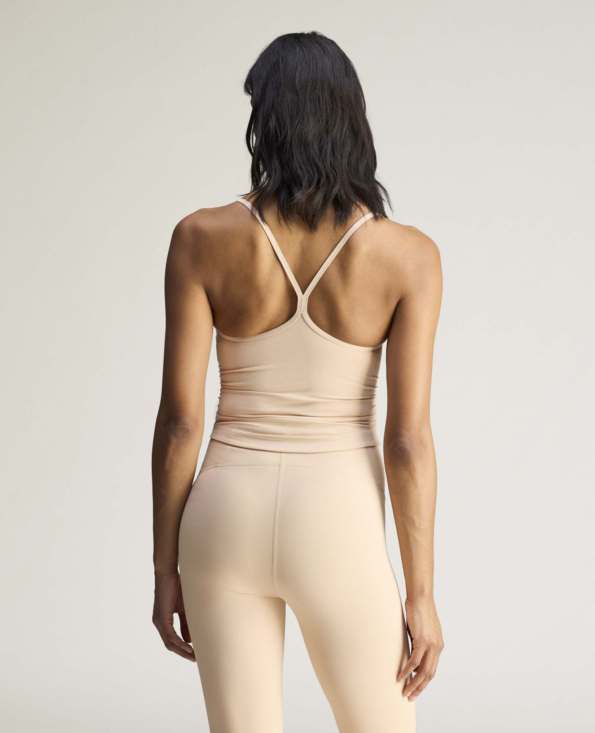 Studio Spaghetti Strap Tank-Pink-large image number 3