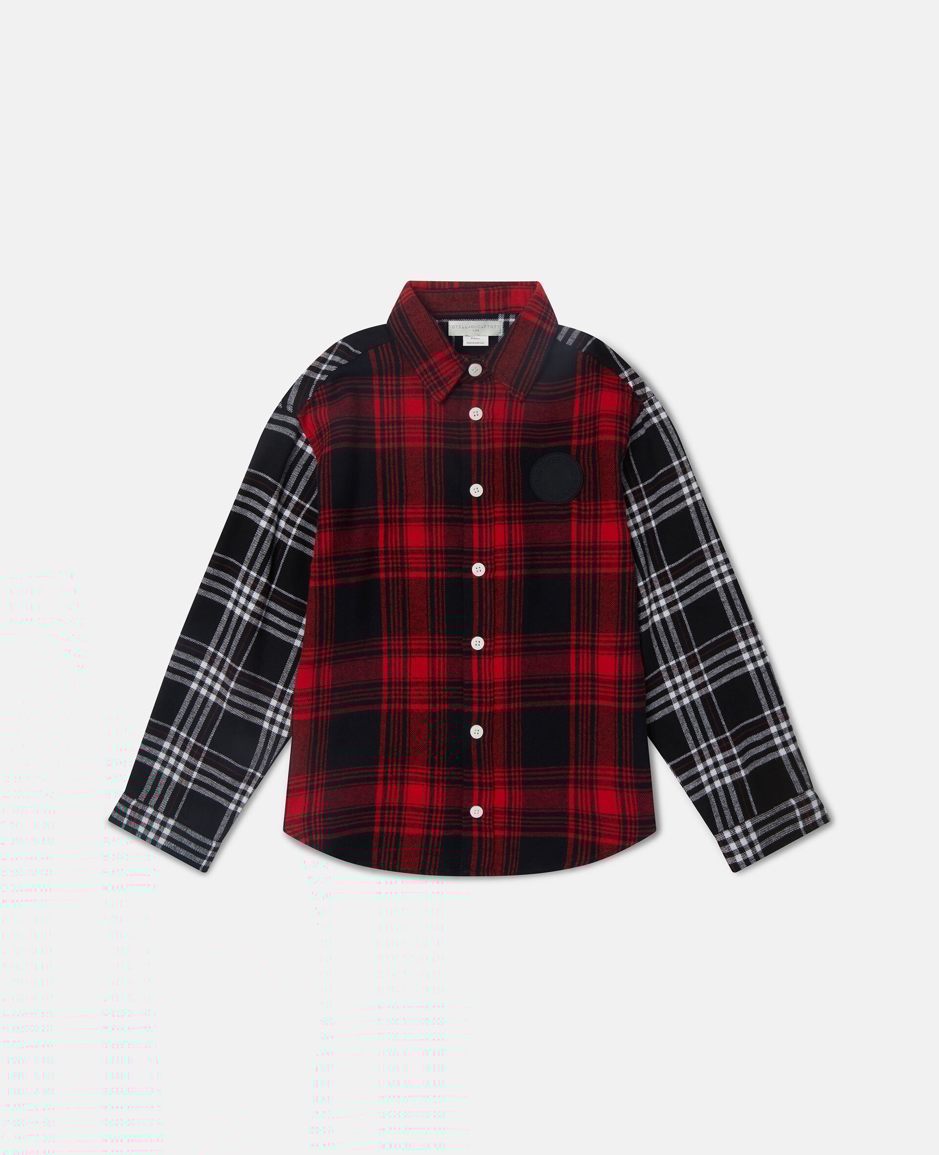 Check Pabels Classic Shirt-Red-medium