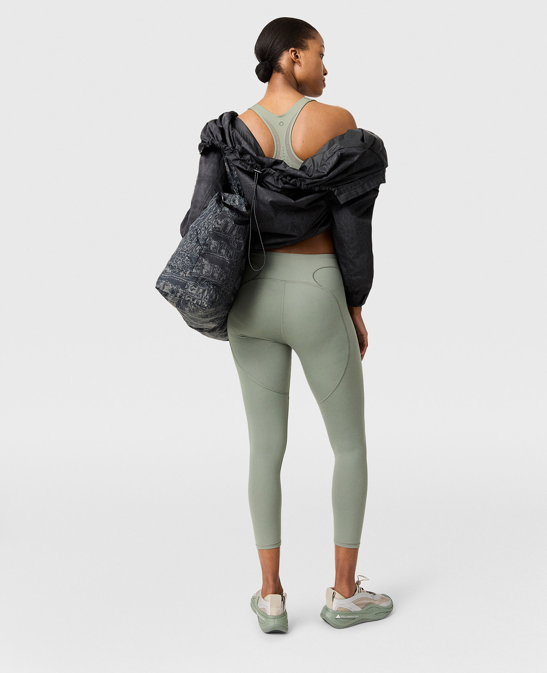 TruePurpose Training 7/8 Leggings-Green-large image number 3