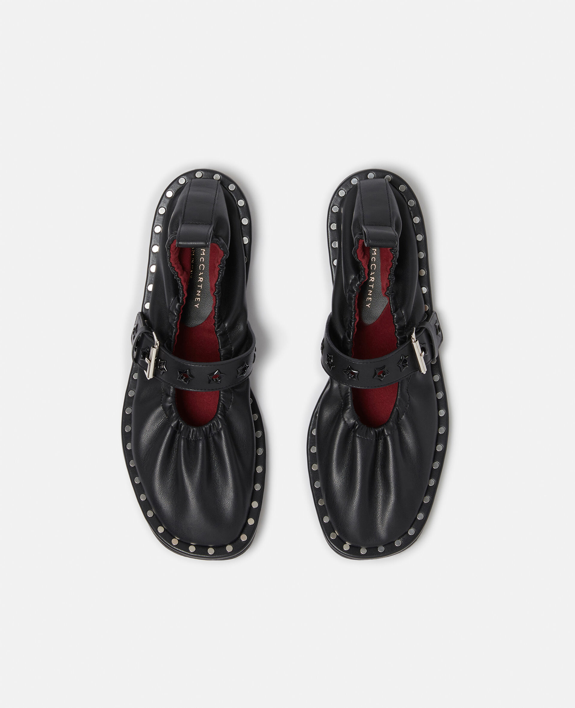 Ballerinas Falabella mit Sternchen-Schwarz-large image number 4