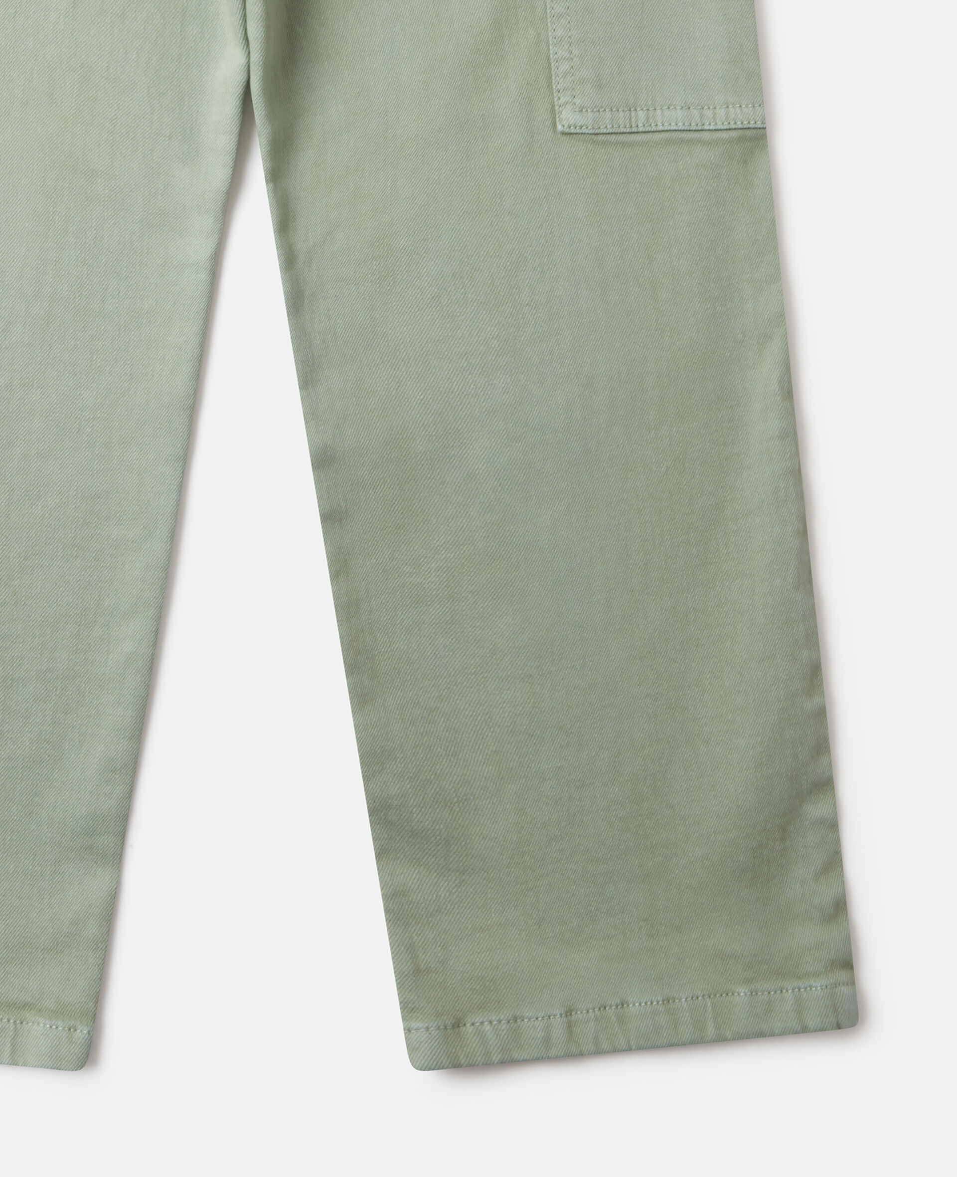 Tonal Straight-Leg Denim Jeans-Green-large Tonal Straight-Leg Denim Jeans-Green-large image number 3