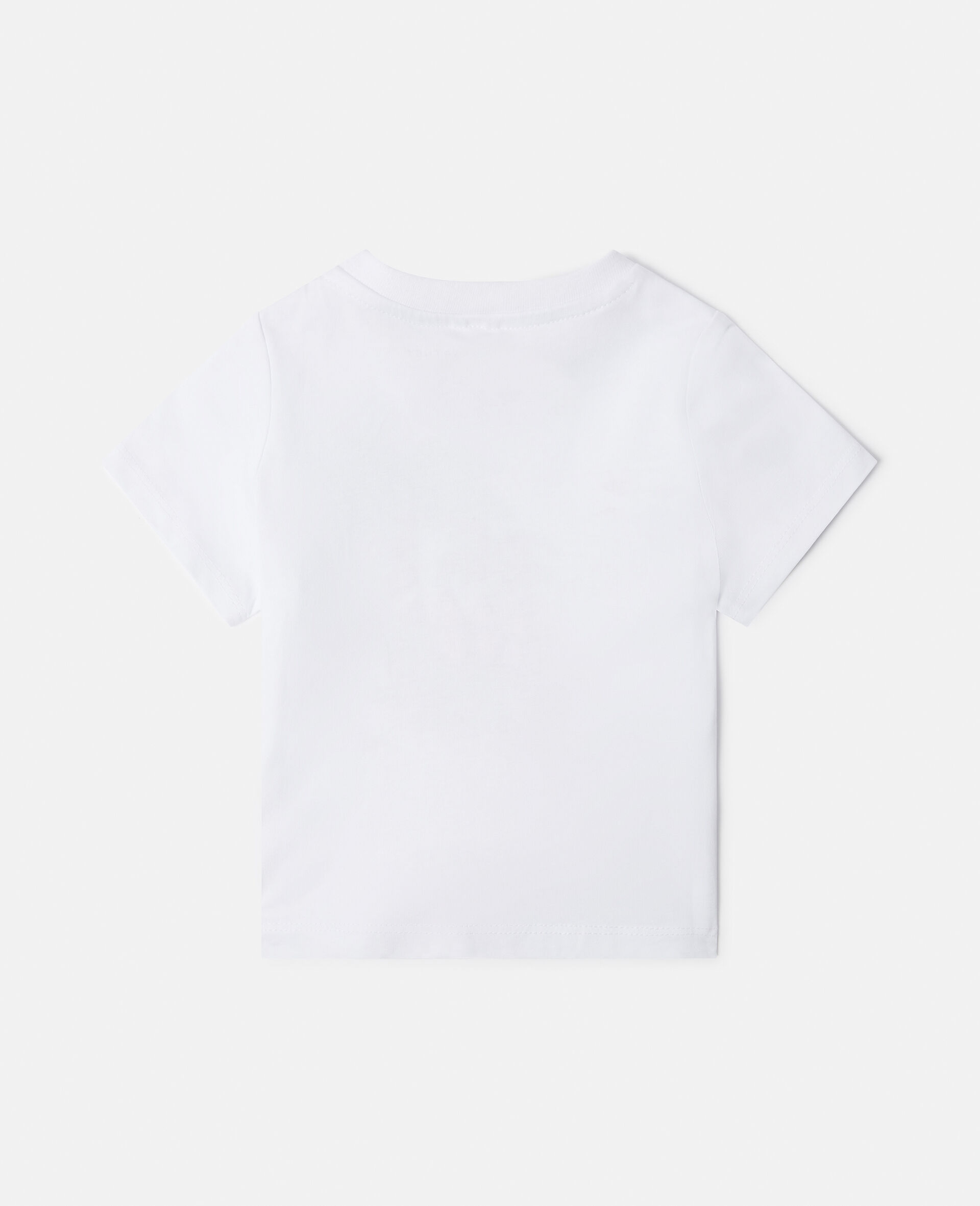 Gecko Motif T-Shirt-White-large image number 2