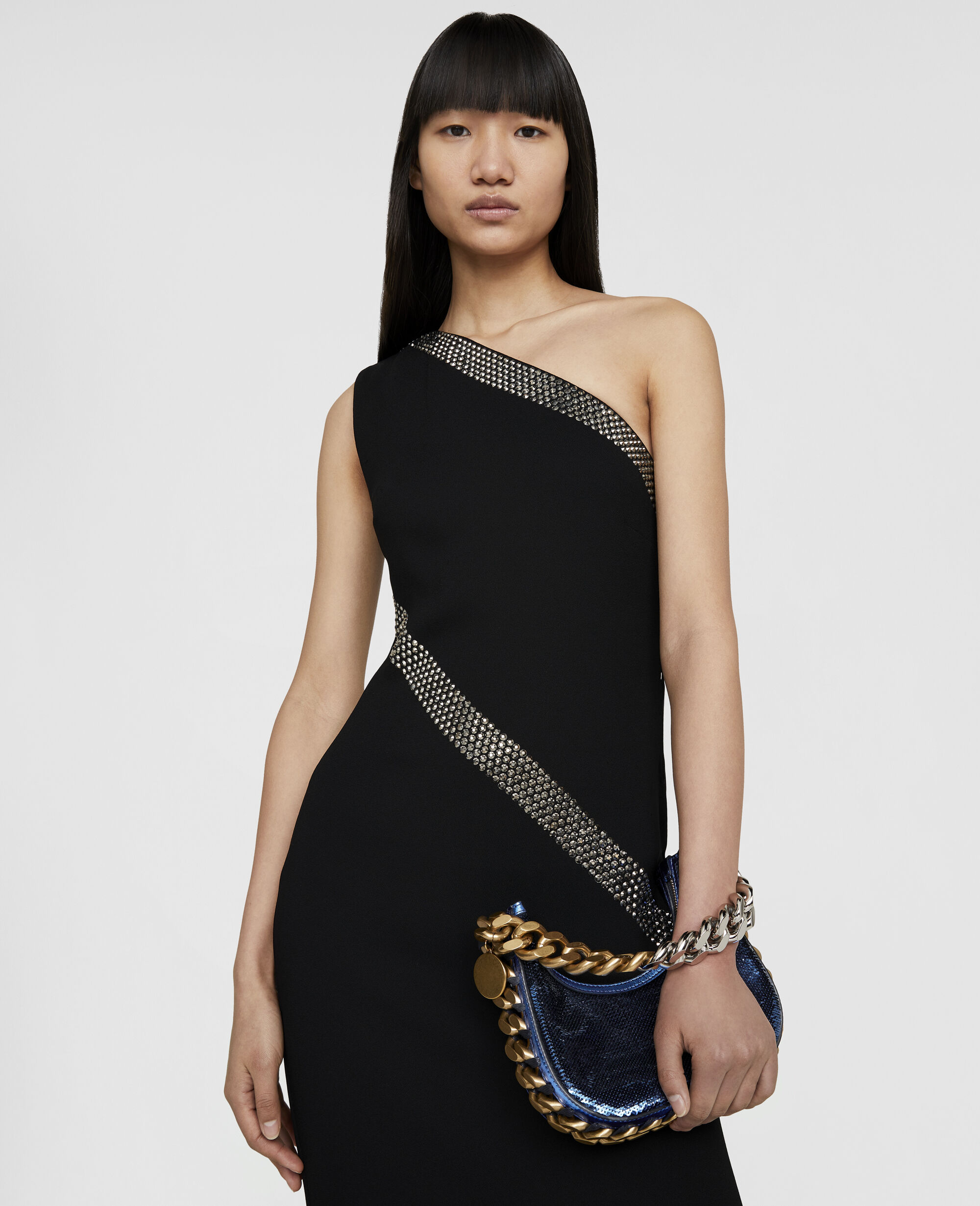 Stella mccartney shop one shoulder dress