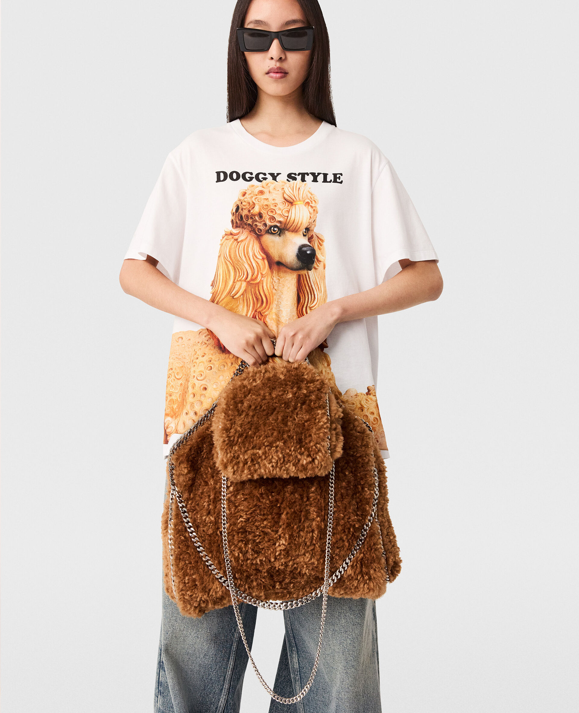 Tote Falabella Morbida Pieghevole-Marrone-large image number 6