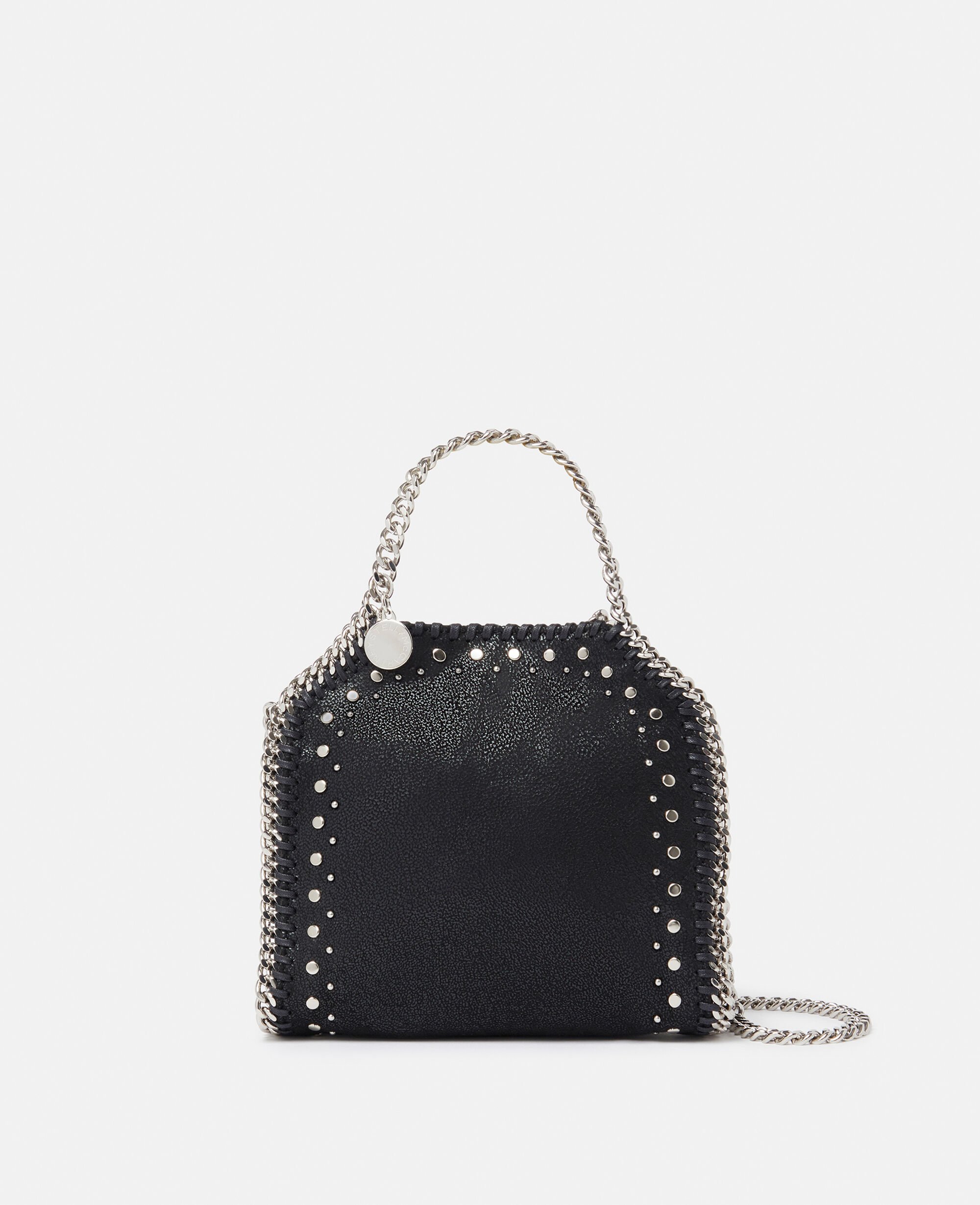 Women Pitch black Falabella Studded Tiny Tote Bag Stella McCartney IE