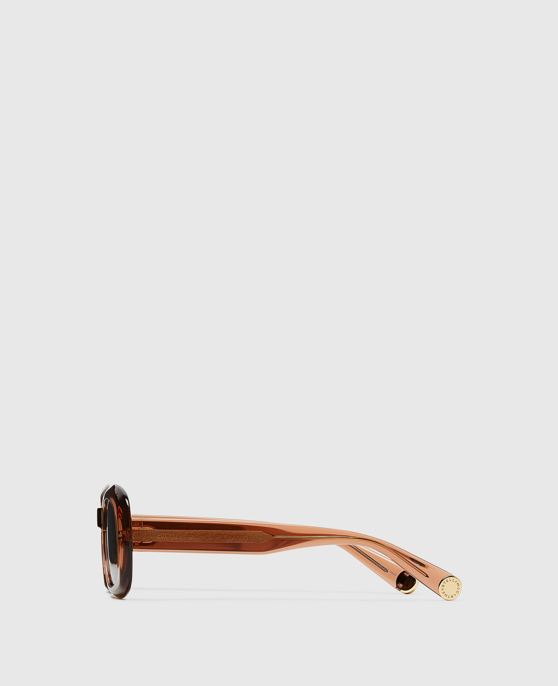 Lunettes de soleil ovales epaisses-Rose-medium