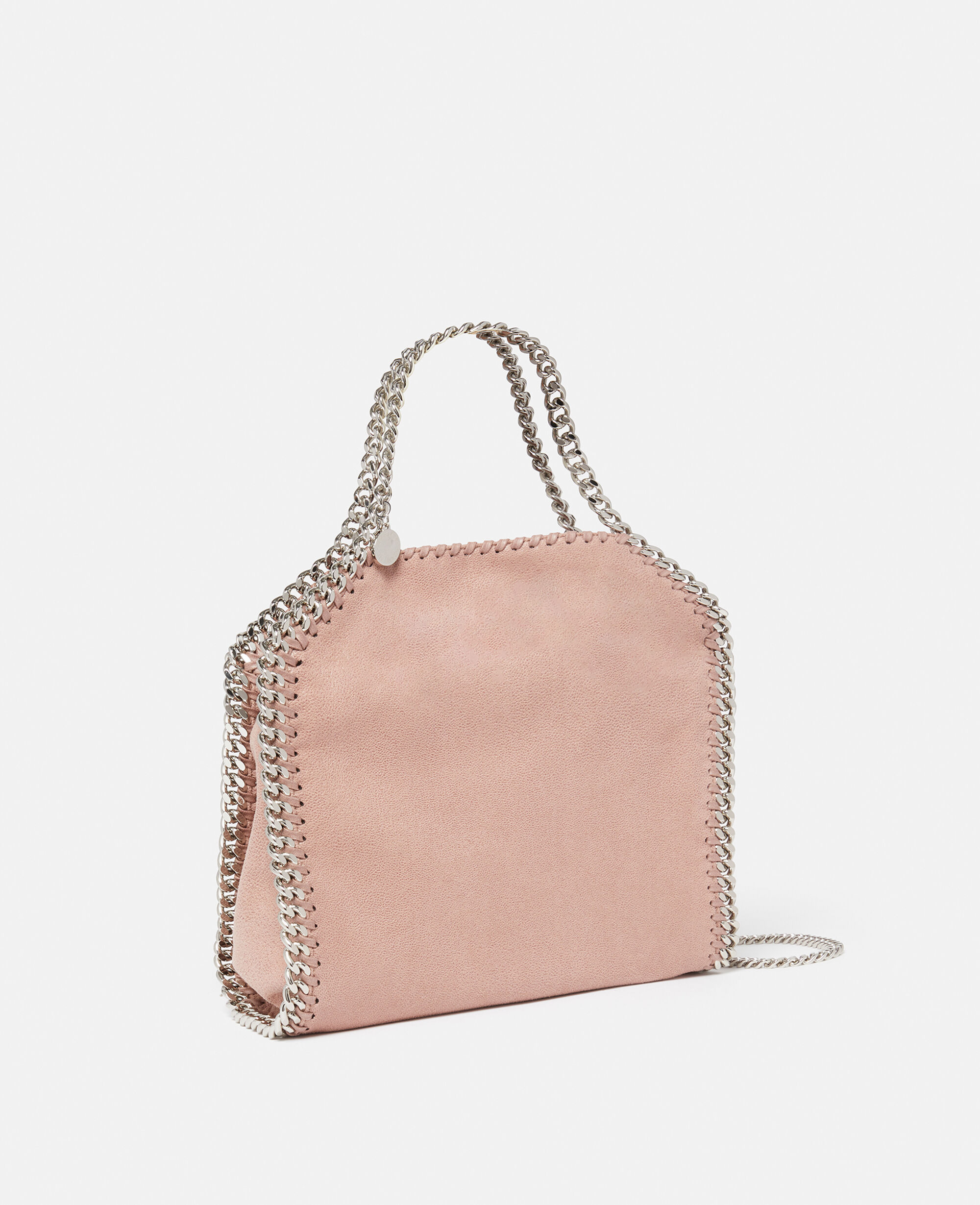 Women Peony Pink Falabella Mini Tote Bag | Stella McCartney US