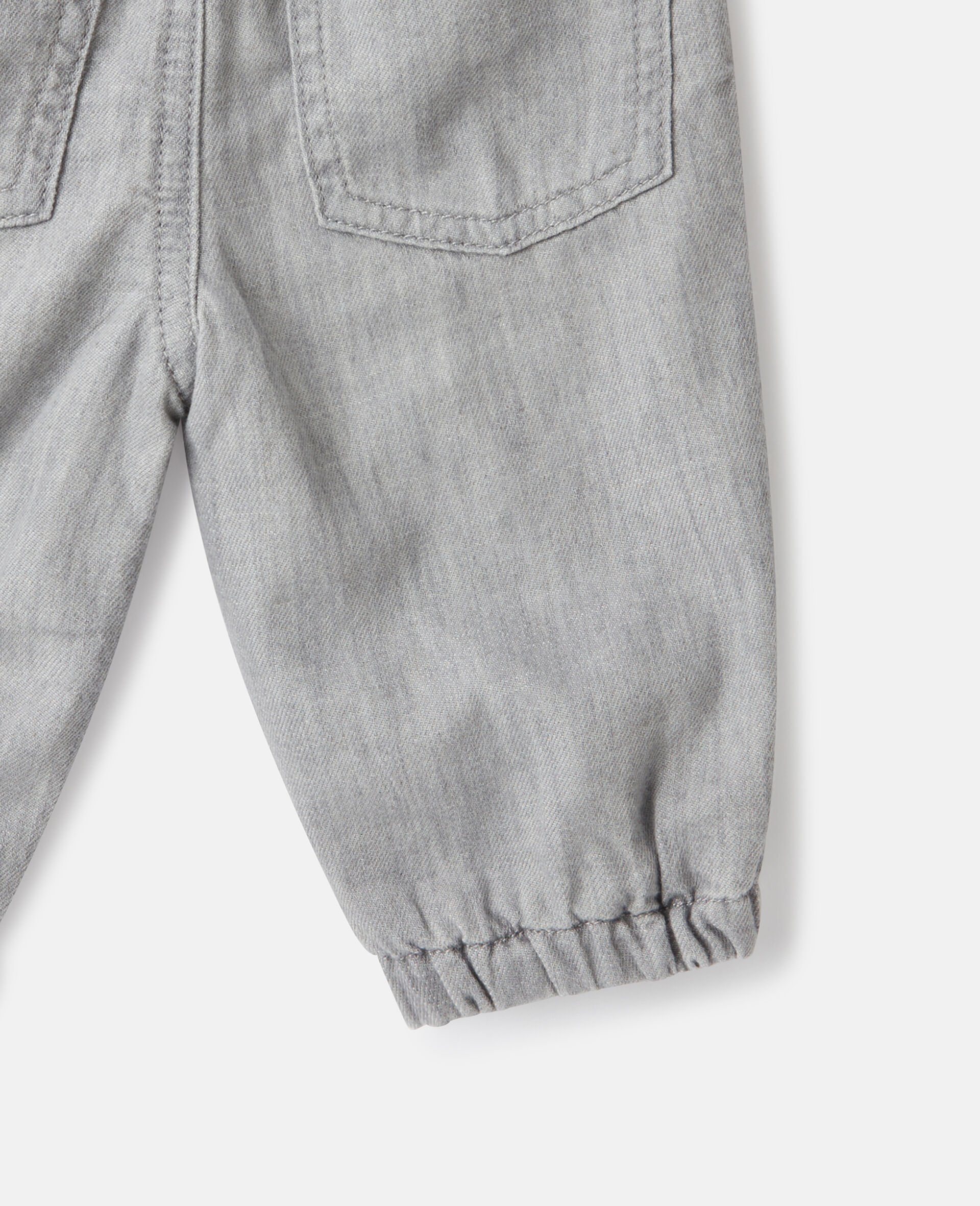 Jean graphique en denim avec ecureuil-Gris-large image number 3