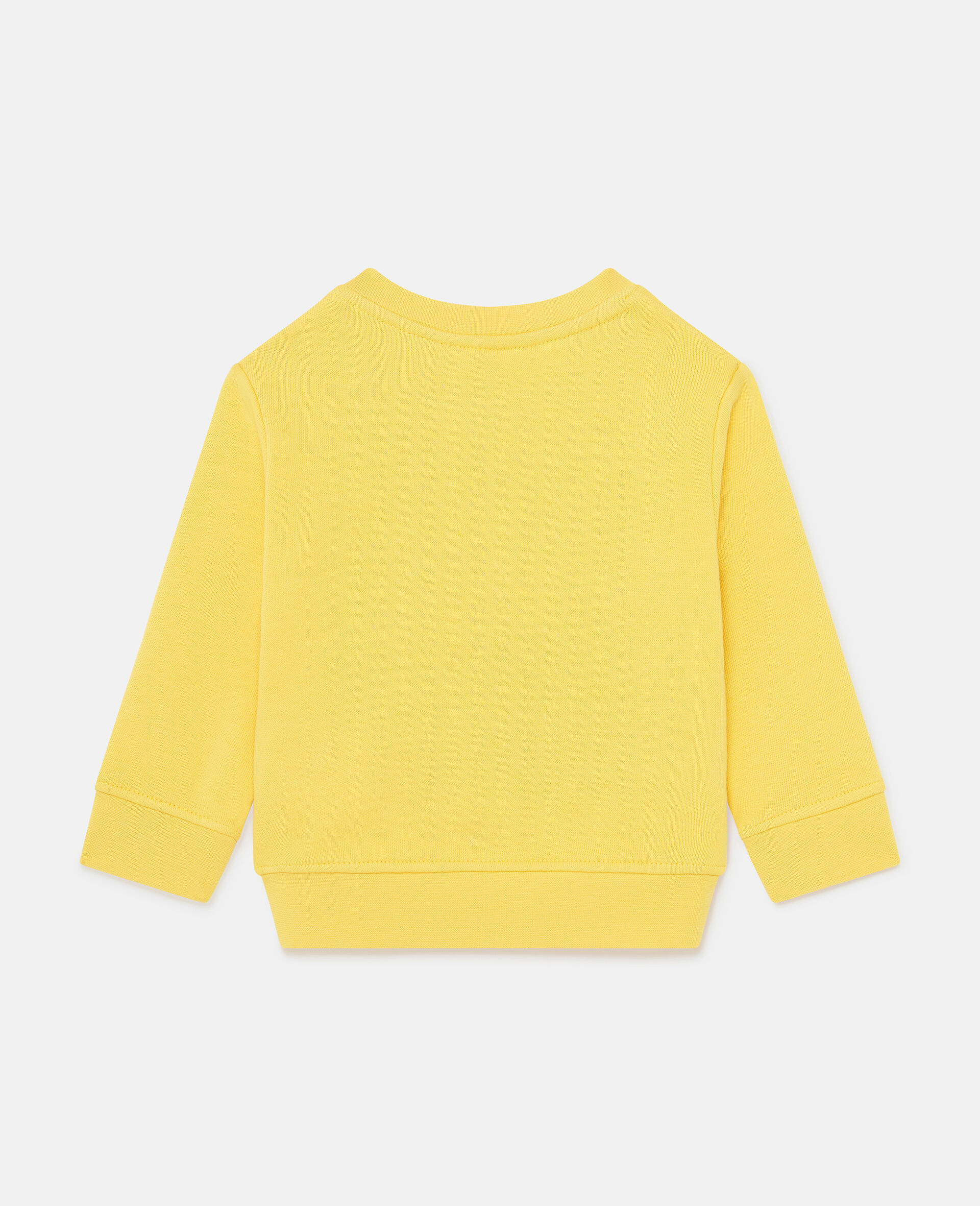 Chicken Print Sweatshirt -Yellow-large Chicken Print Sweatshirt -Yellow-large image number 2