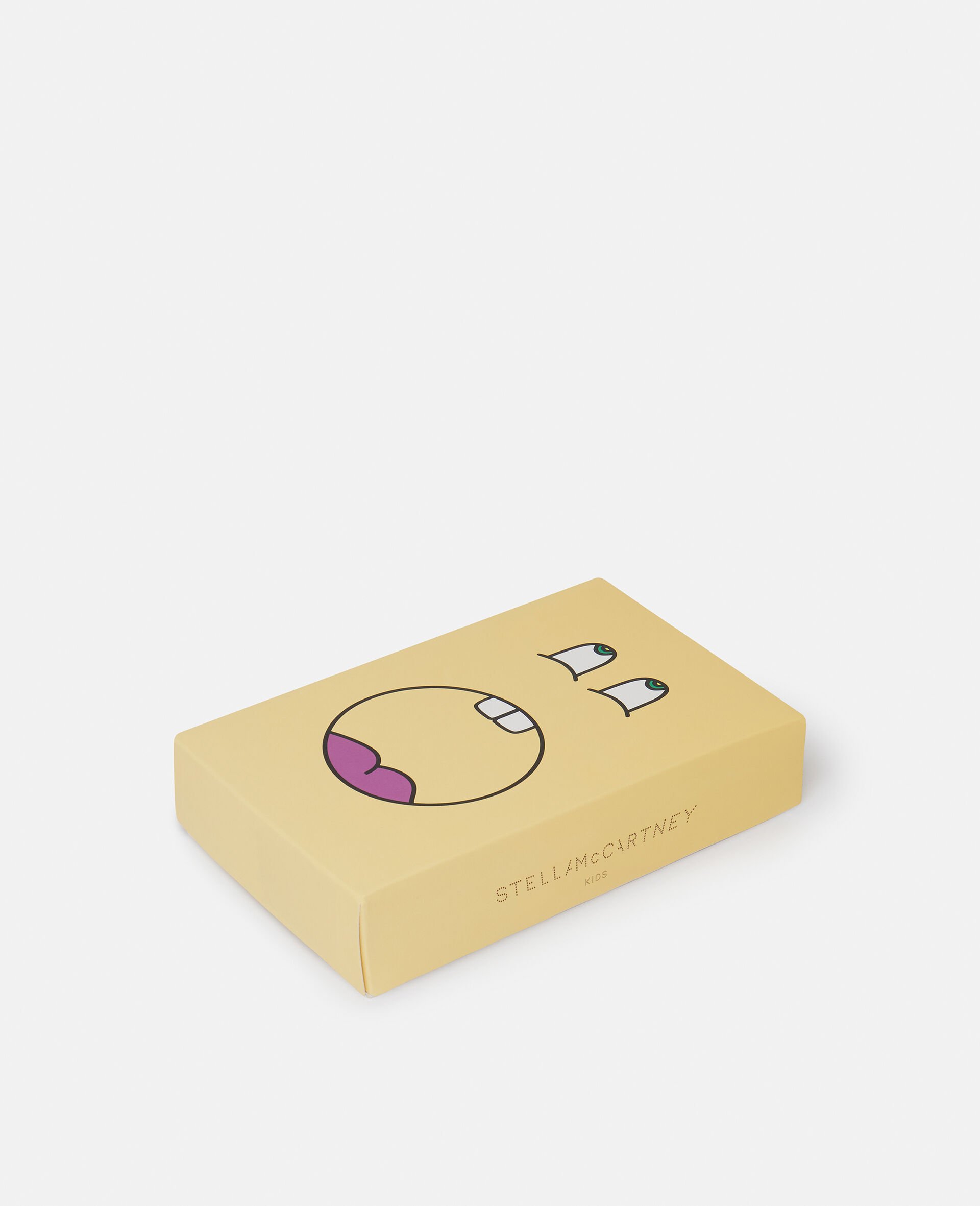 Set Pagliaccetti con Stampa Grafica Gatto-Cream-large Set Pagliaccetti con Stampa Grafica Gatto-Cream-large image number 3