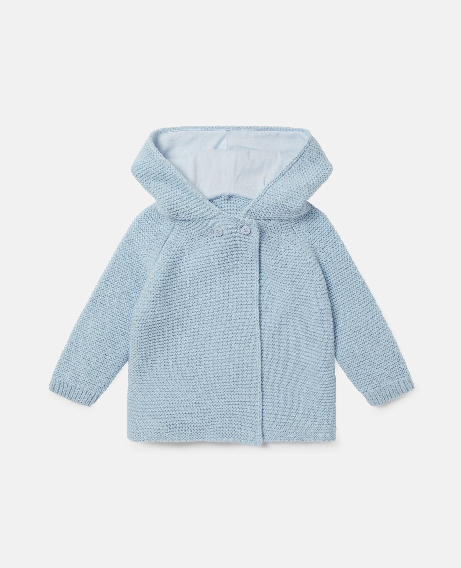 Doggie Knit Cardigan-Blue-medium