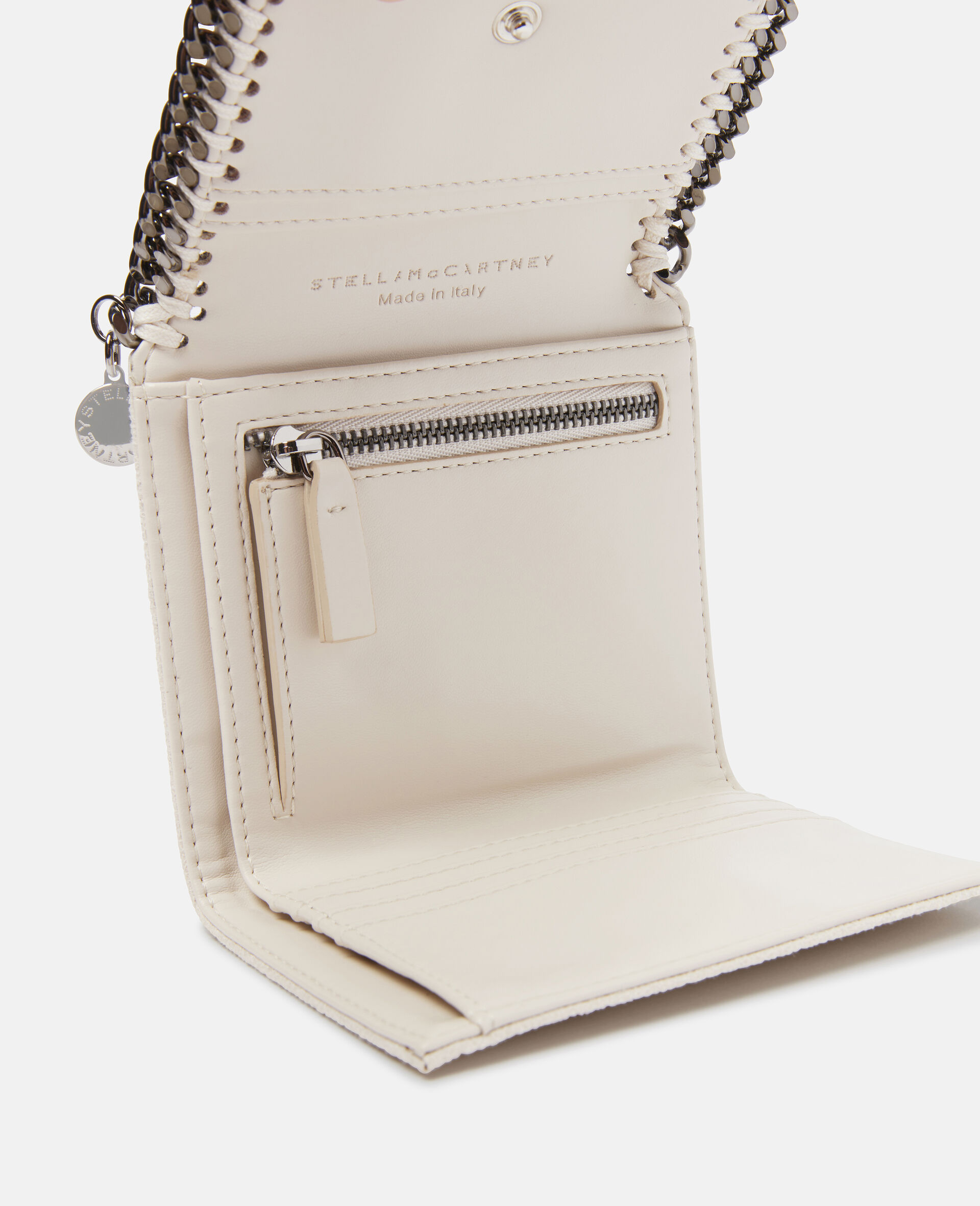 Falabella Small Flap Wallet-Black-large image number 3