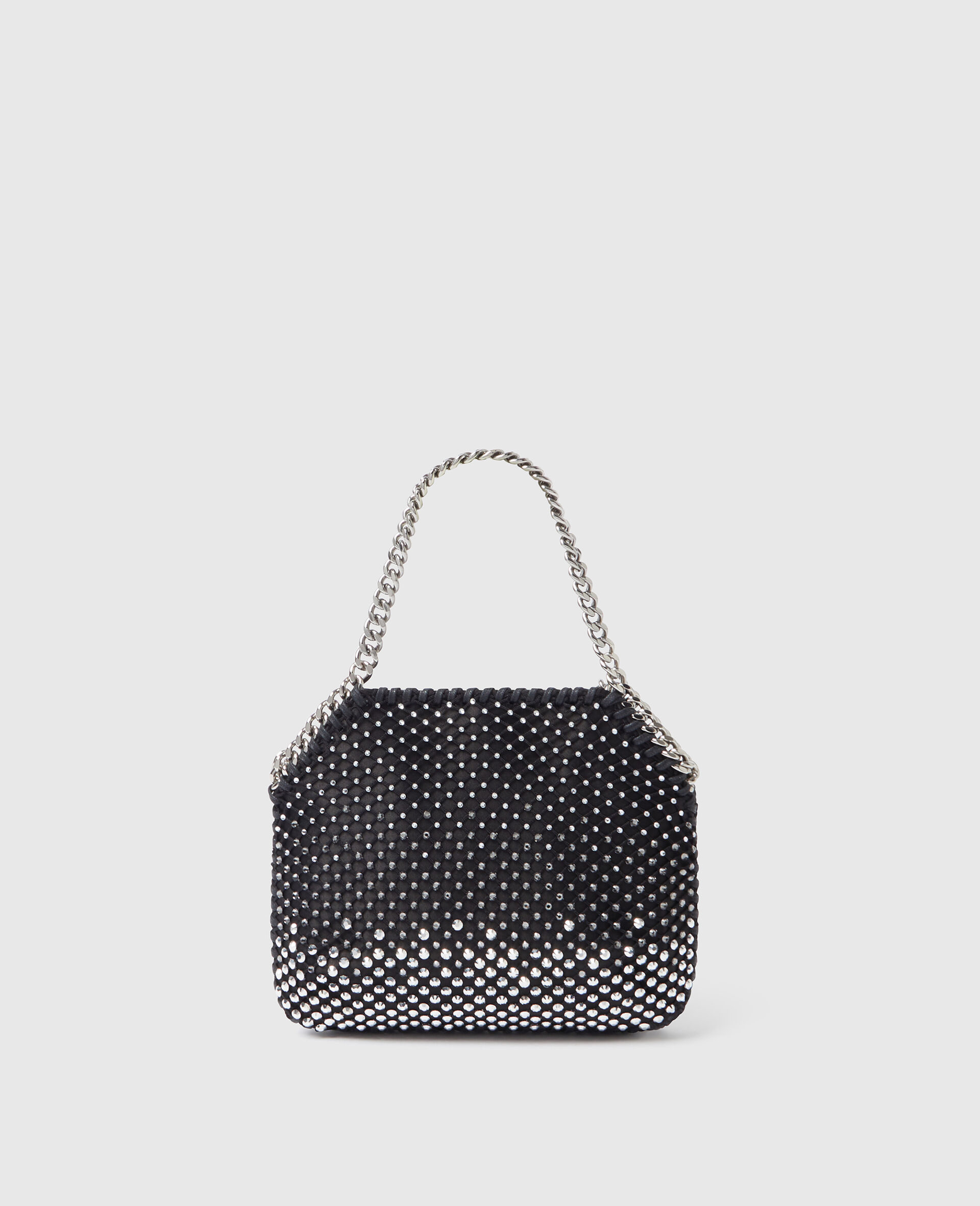 Falabella Nano Crystal Tote Bag-Black-large image number 2