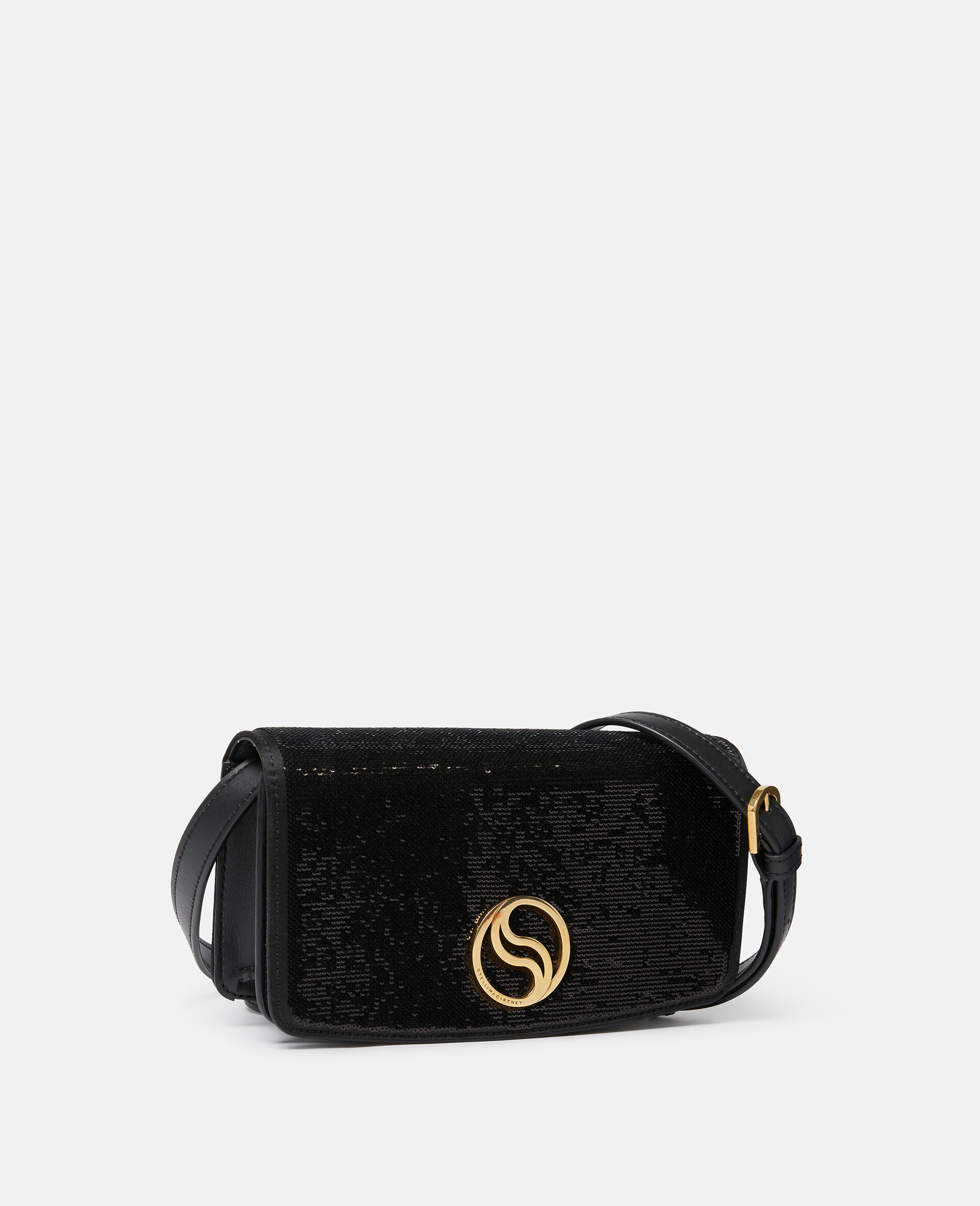 S-Wave Sequinned Wallet on Strap-Multicoloured-large image number 2