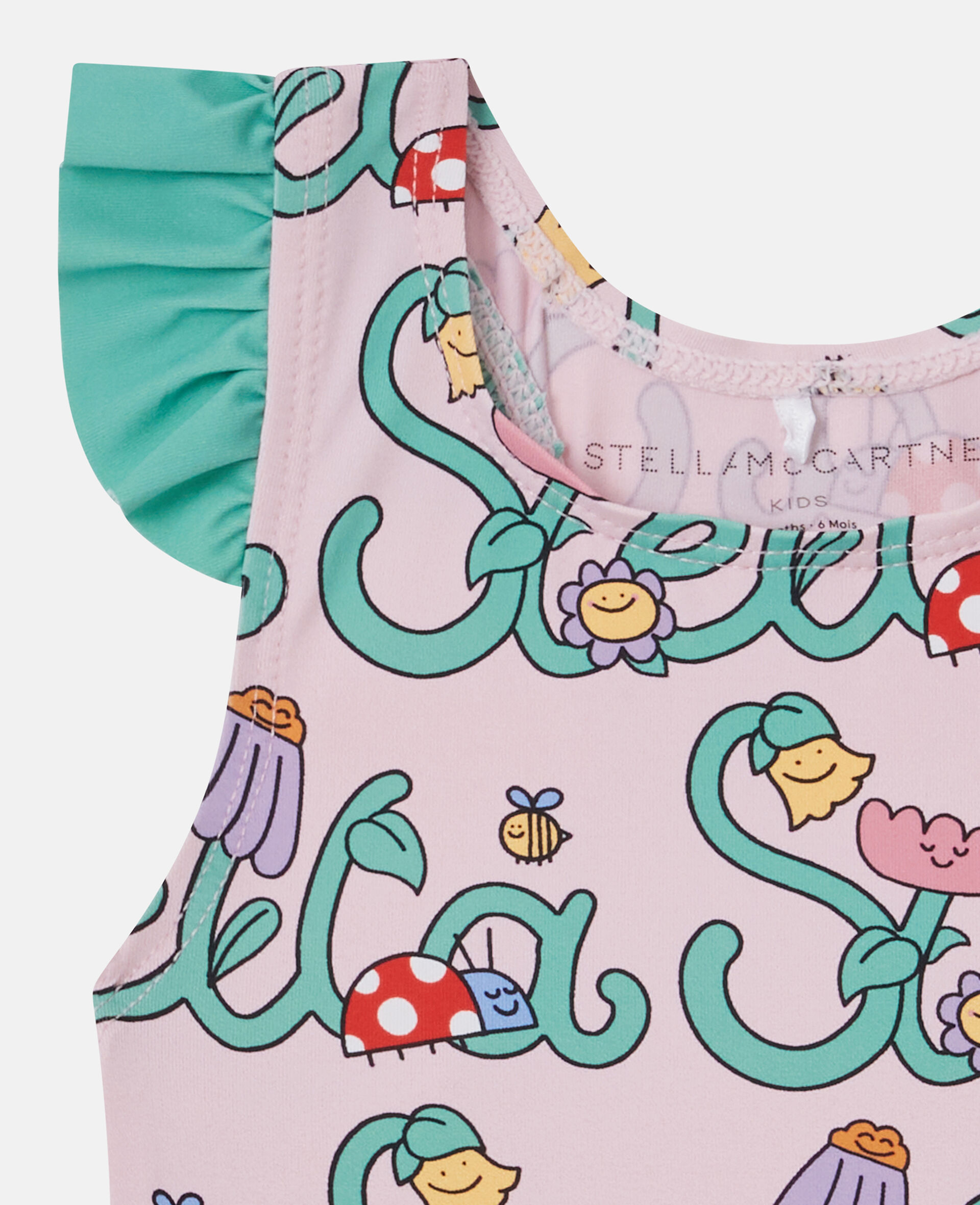 Costume da Bagno con Stampa Stella Vine-Fantasia-medium