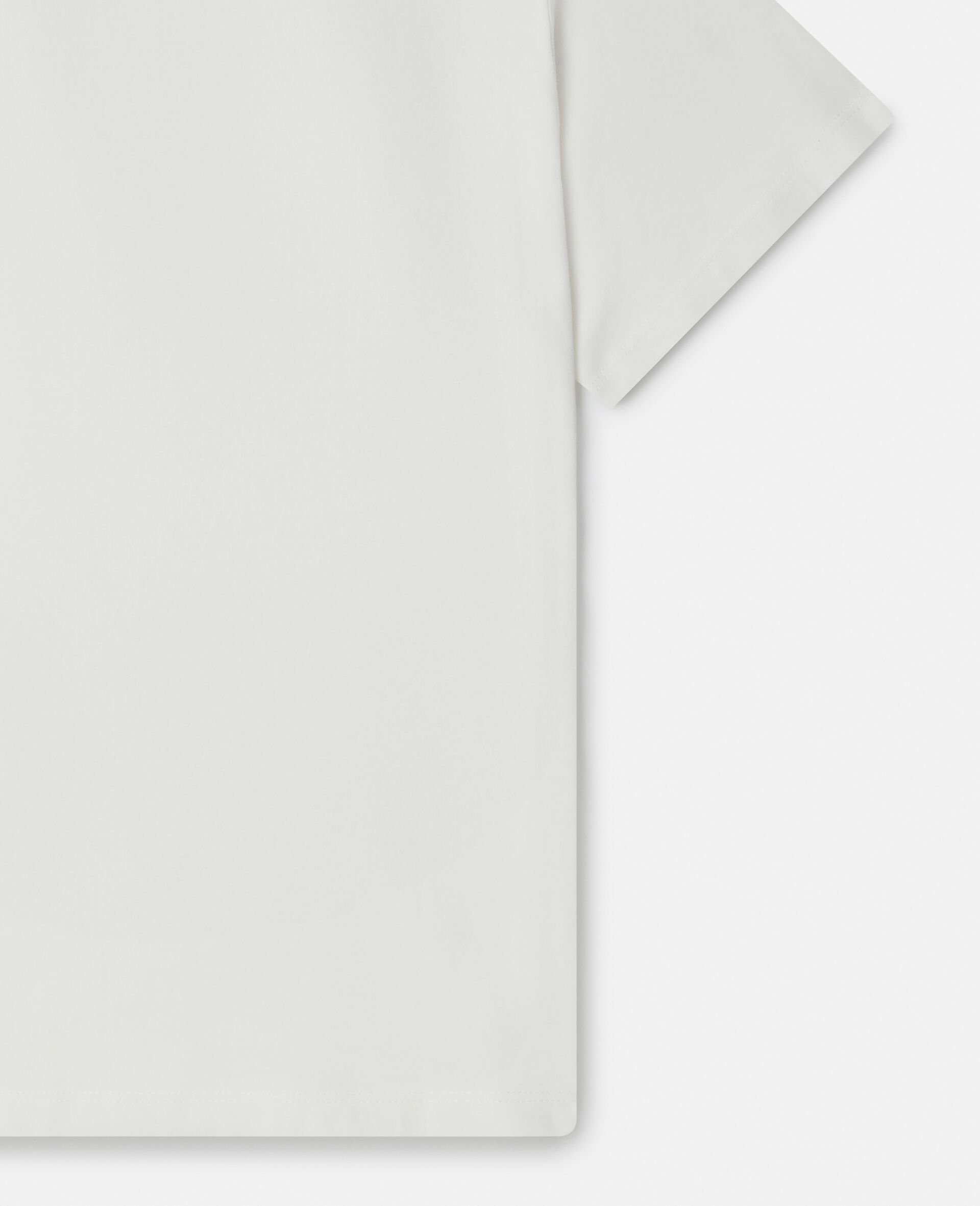 仙子印花圆领T恤-白色-large image number 3