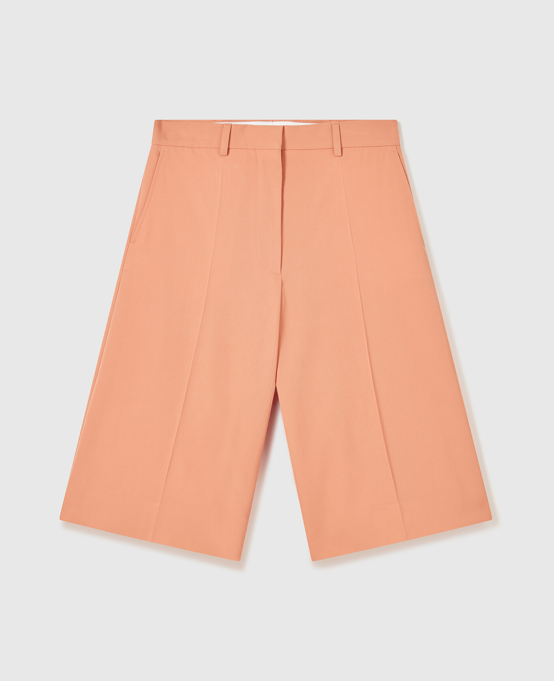 BERMUDA LARGE AJUSTÉ CLASSIQUE-Orange-medium