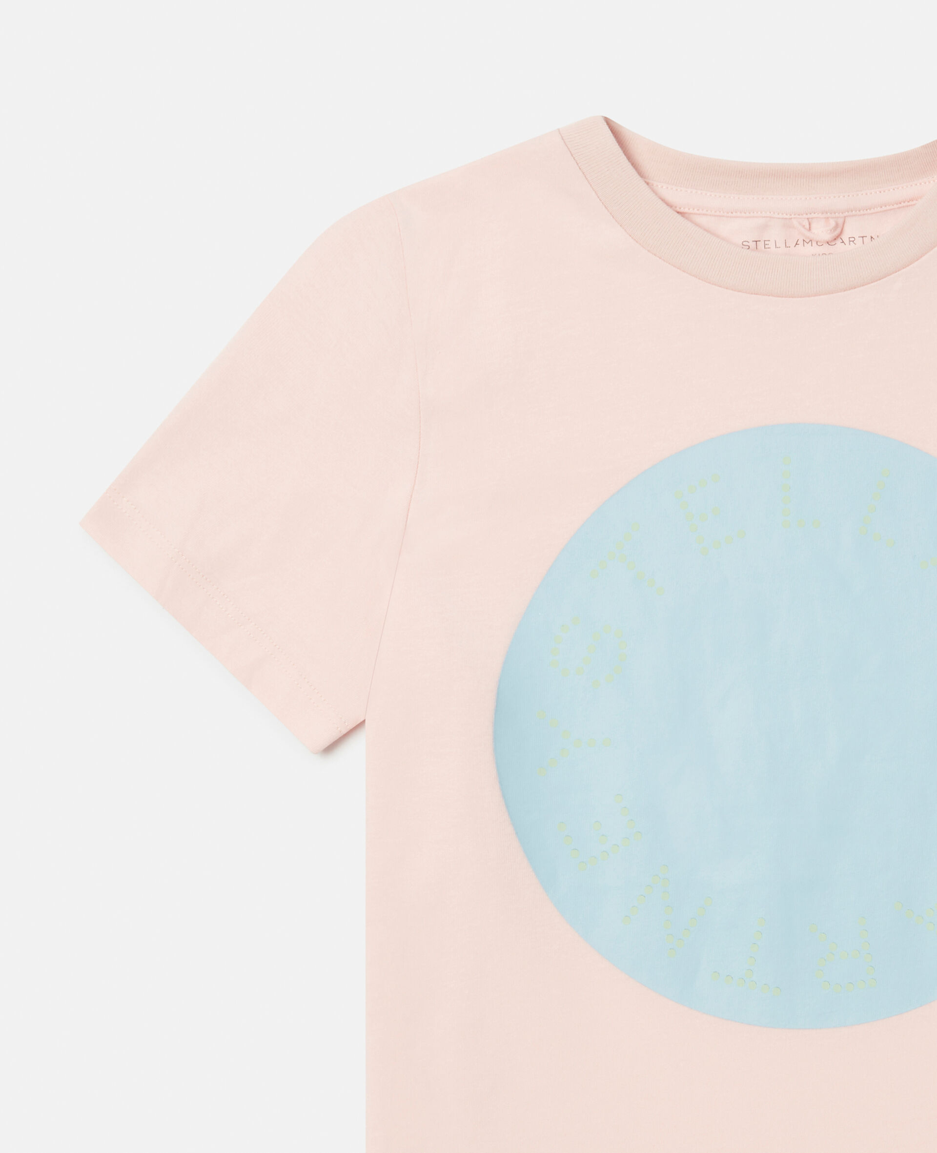 Stella Logo Disc T-Shirt-Pink-large image number 1