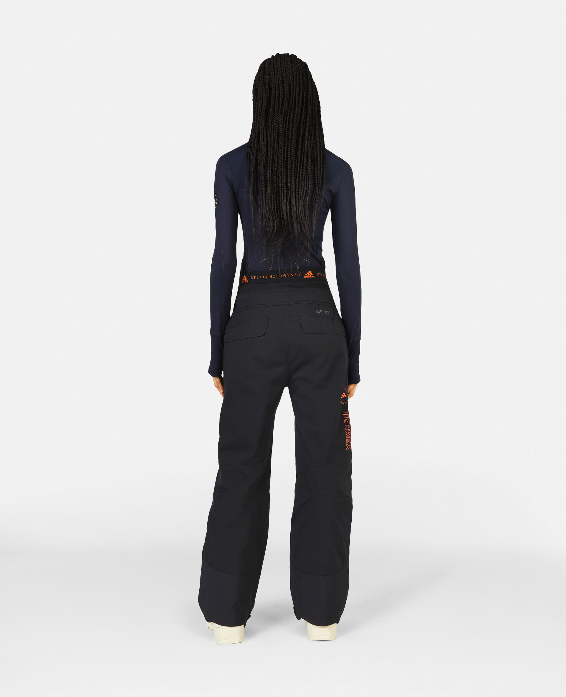 Pantaloni da sci isolanti a doppio strato Terrex TrueNature-Nero-large image number 2