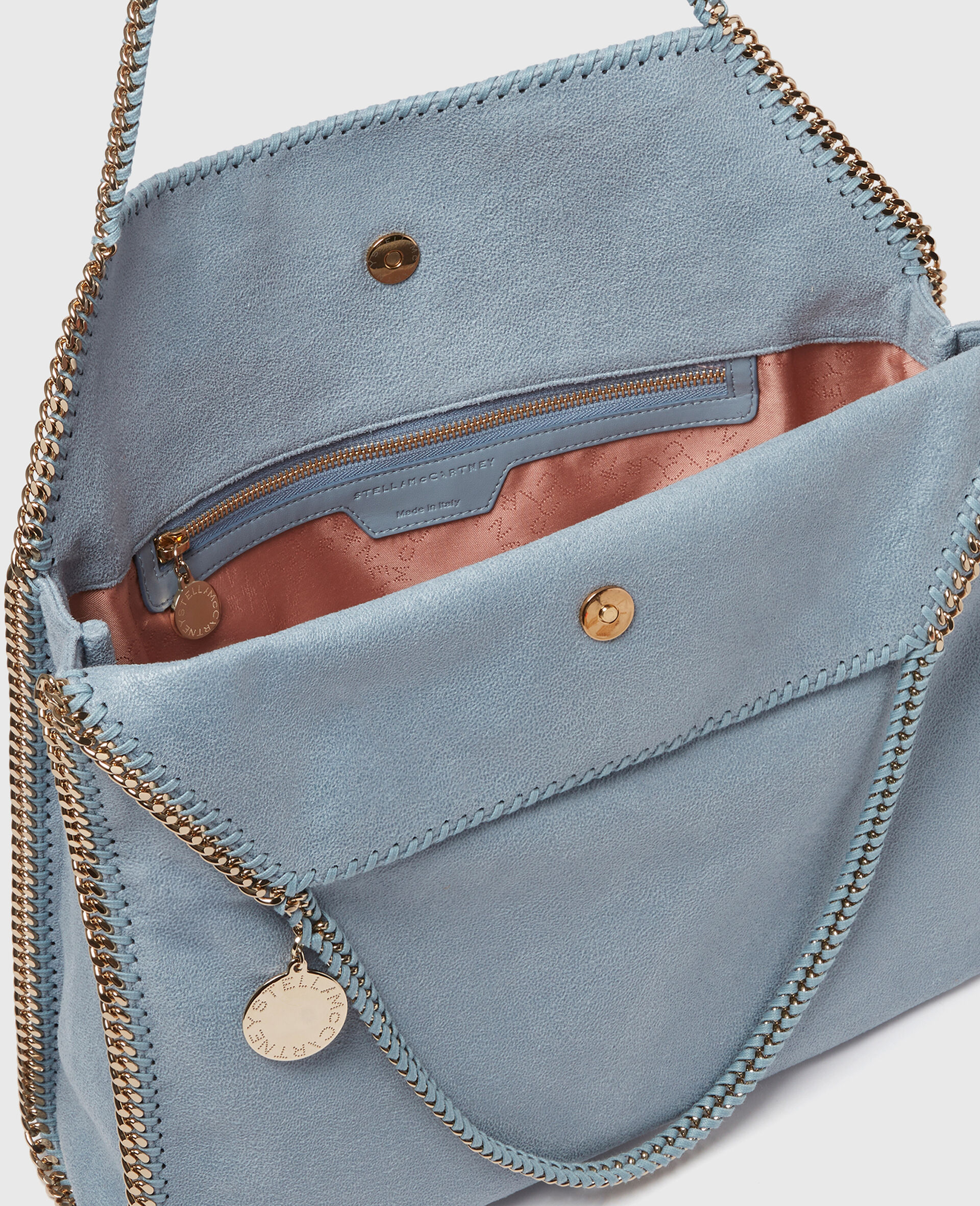 Baby Bella Large Shoulder Tote Bag-Blue-large image number 3