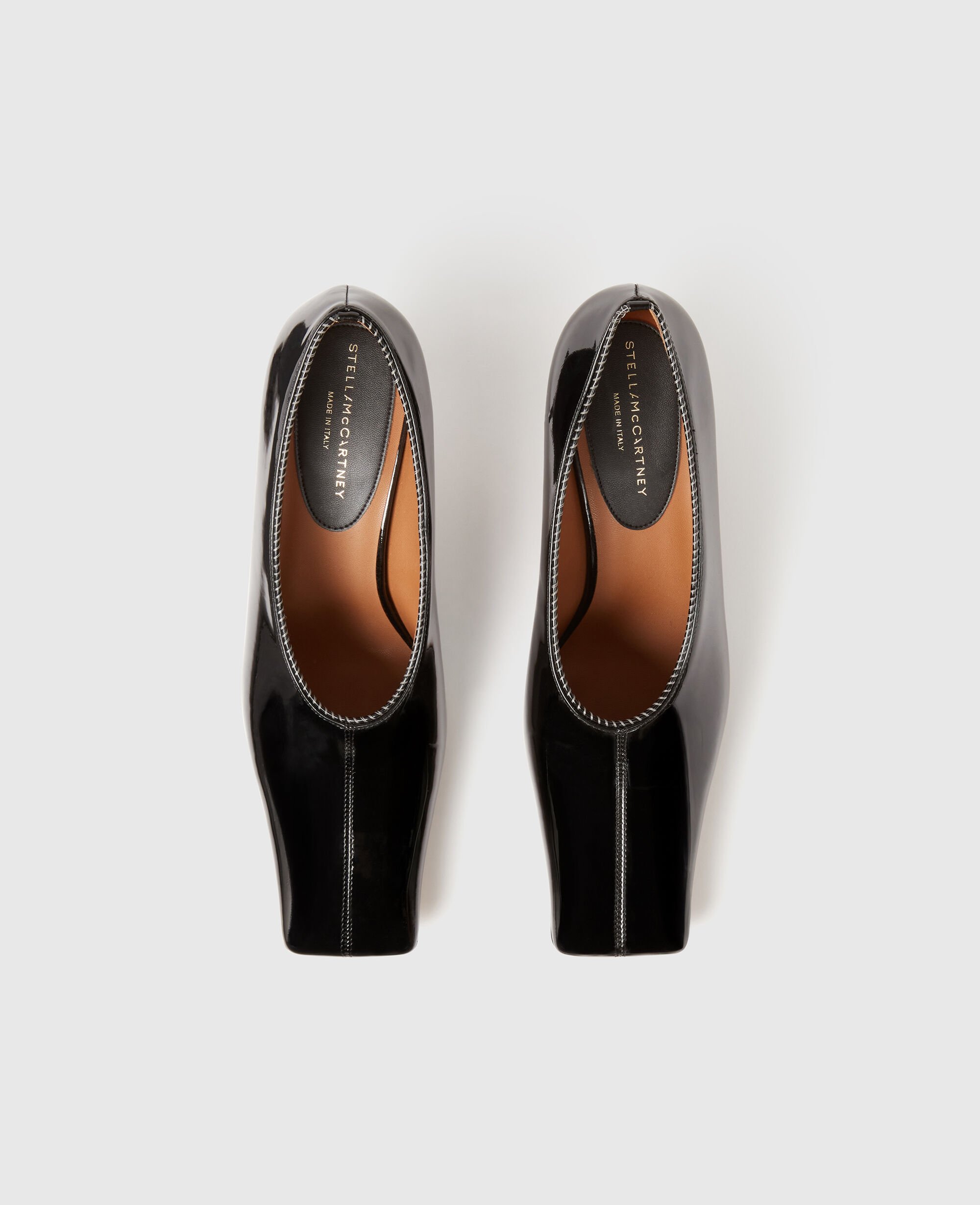 STELLA McCARTNEY パンプス Women ブラック Stella Iconic スタッズ メッシュ パンプス
