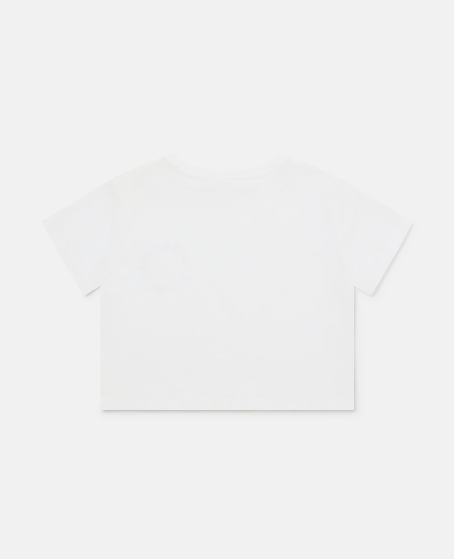 Logo Motif T-Shirt-White-large image number 2